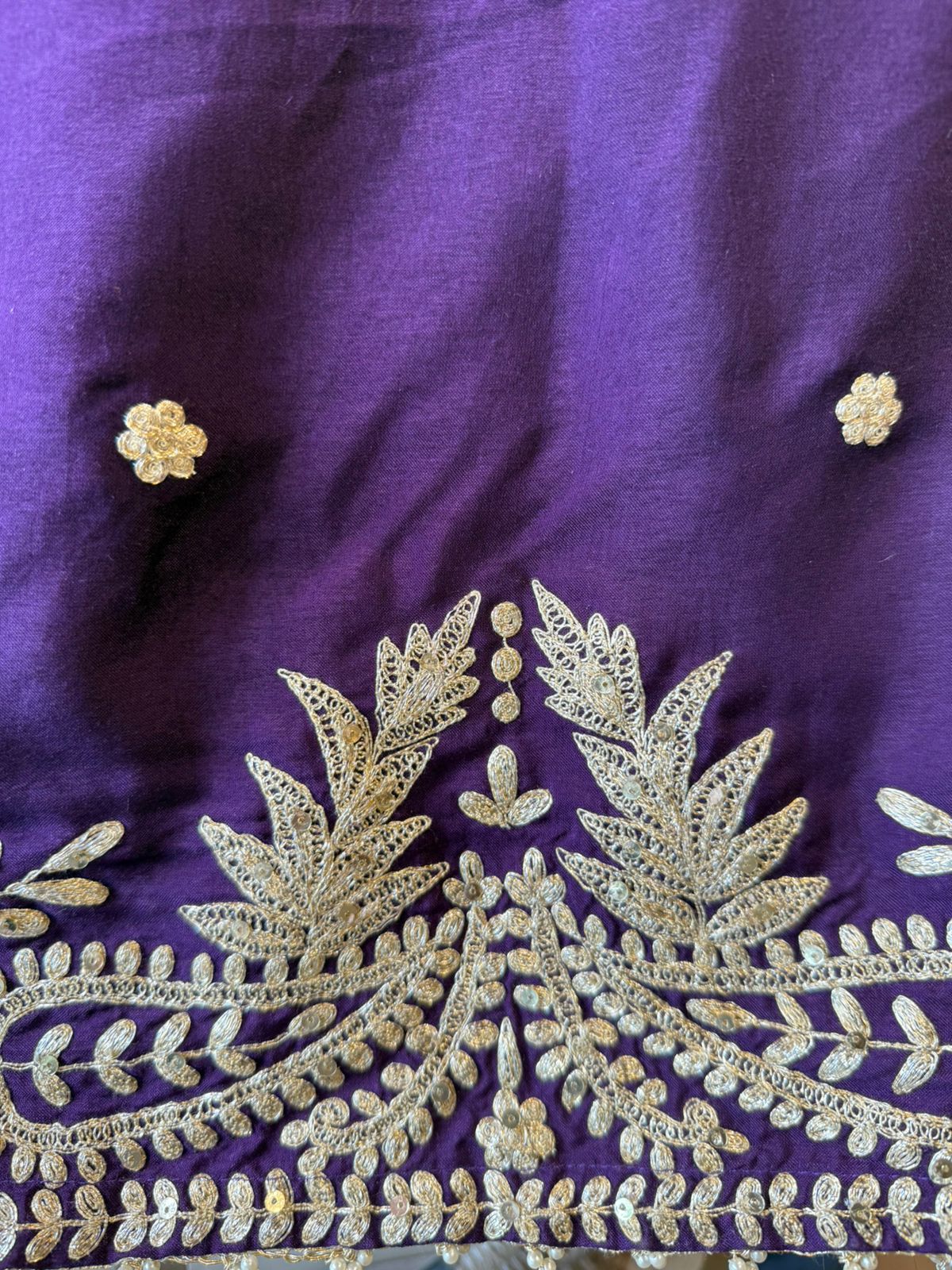 Straight Cut Raw Silk tunic