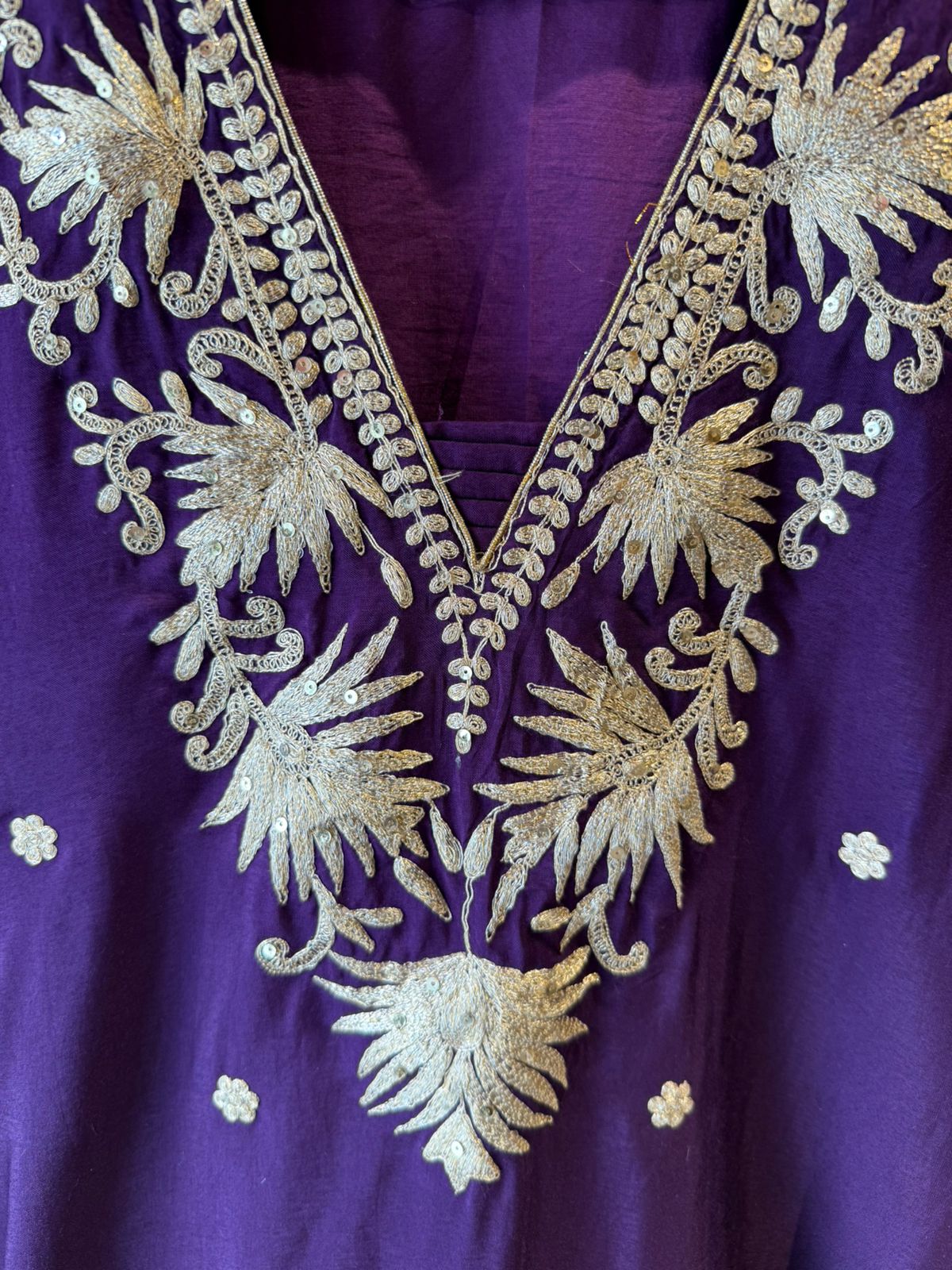 Straight Cut Raw Silk tunic