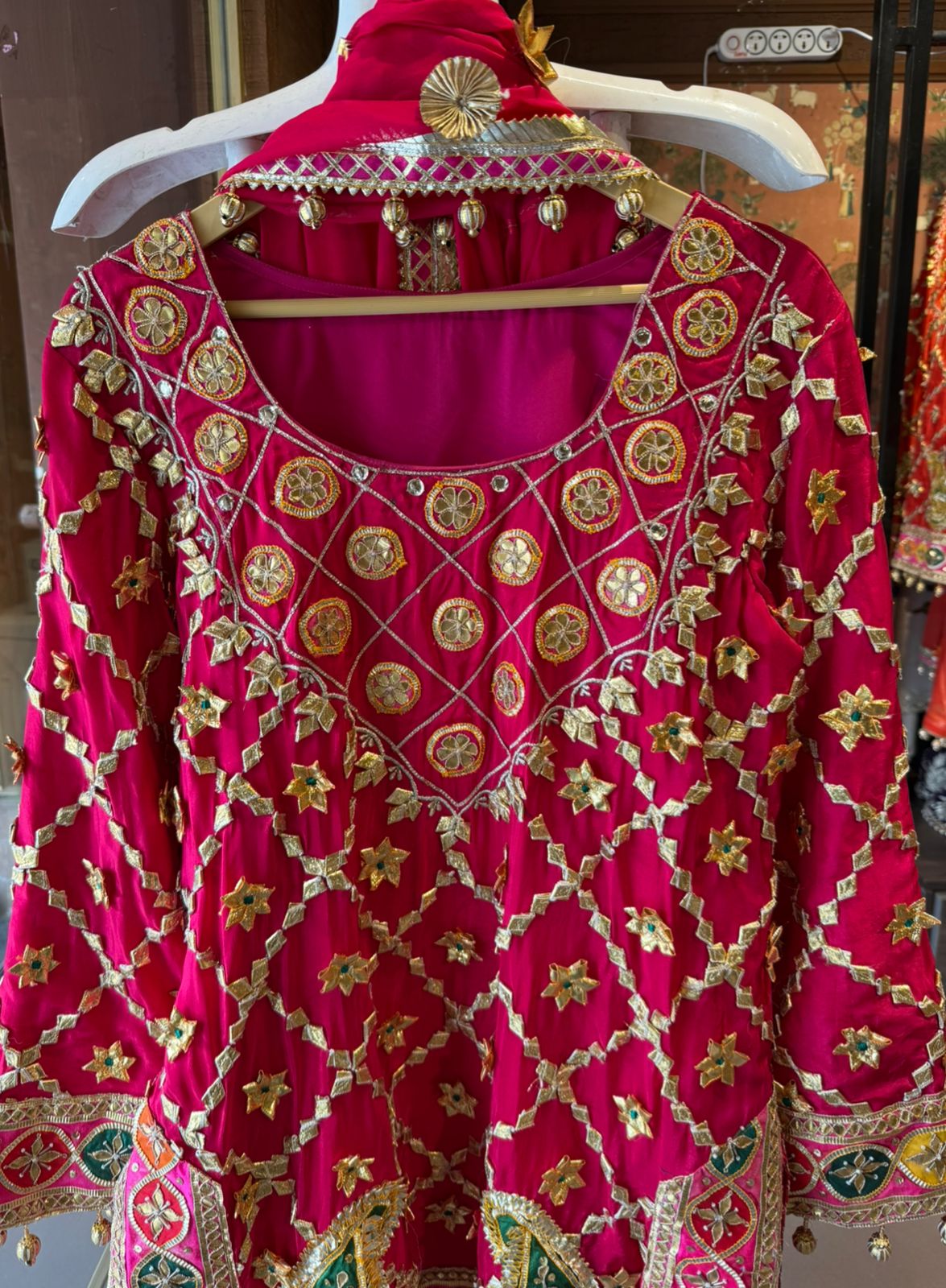 Stitched SILK traditional kurta set