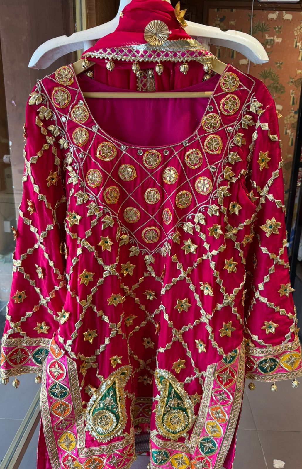 Stitched SILK traditional kurta set