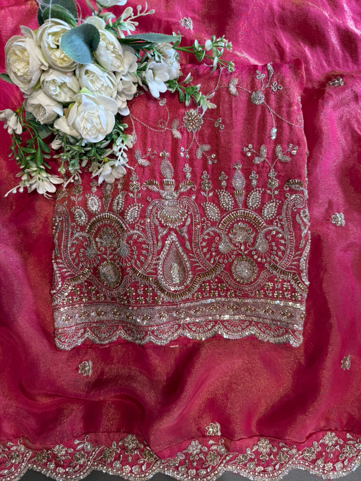 Shimmer Unstitched Suit set