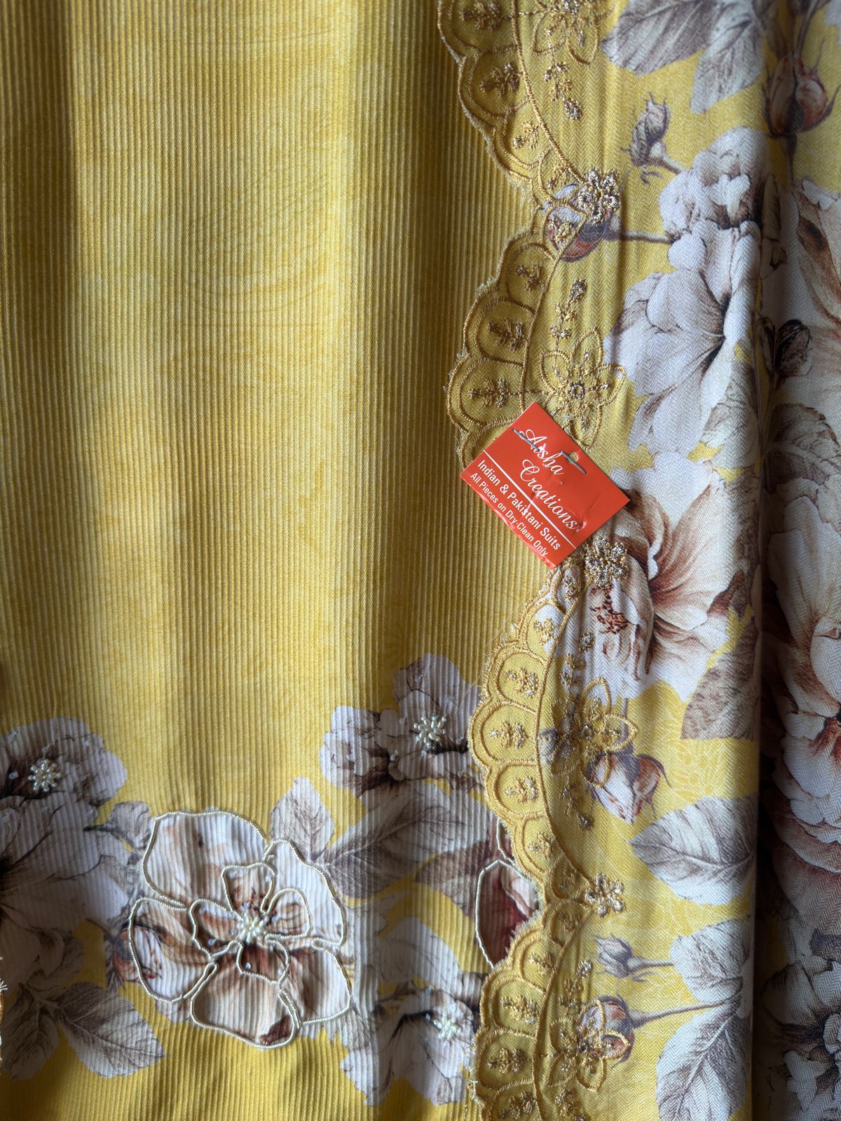 Striped pashmina Kurta