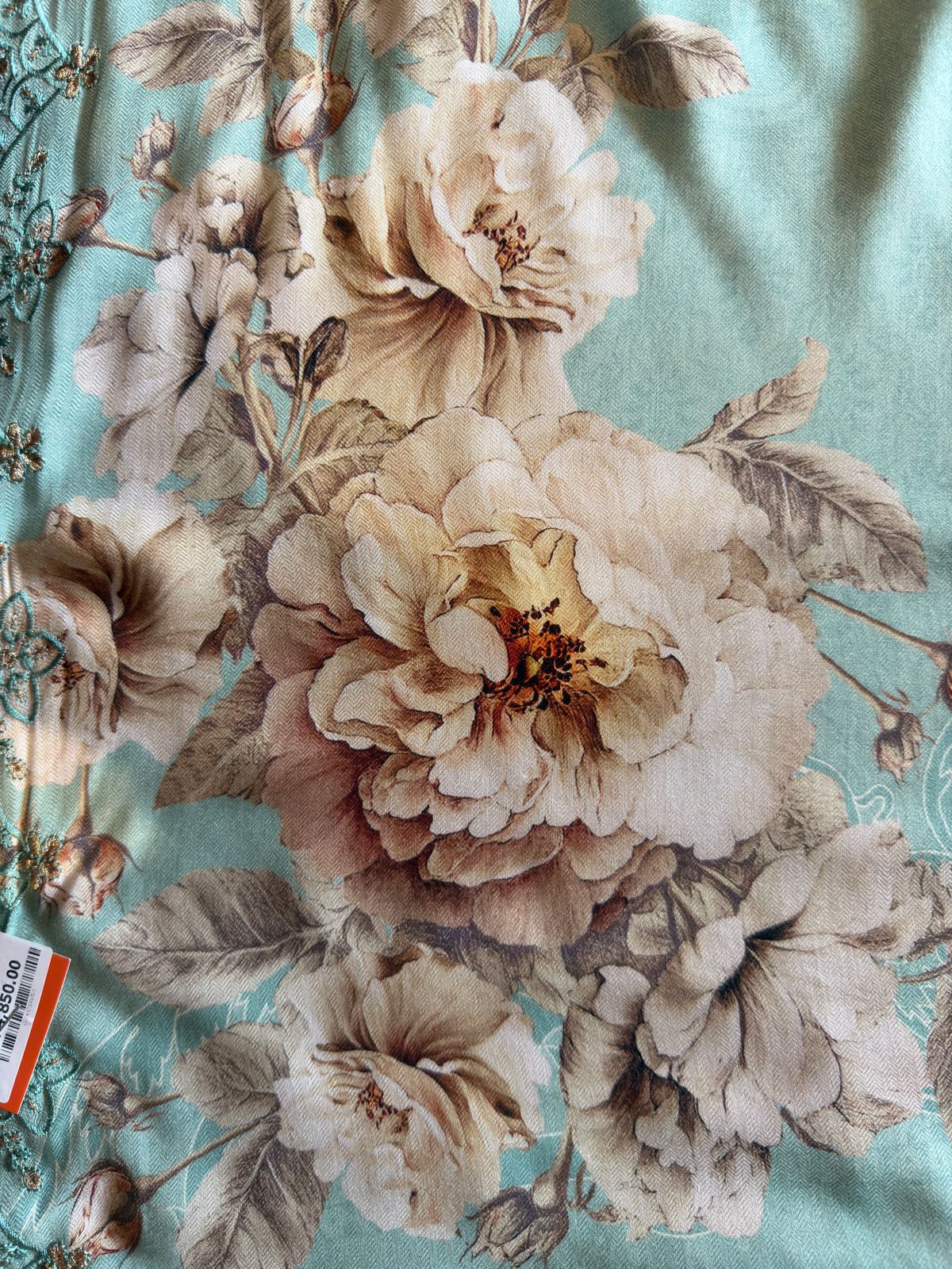 Striped pashmina Kurta