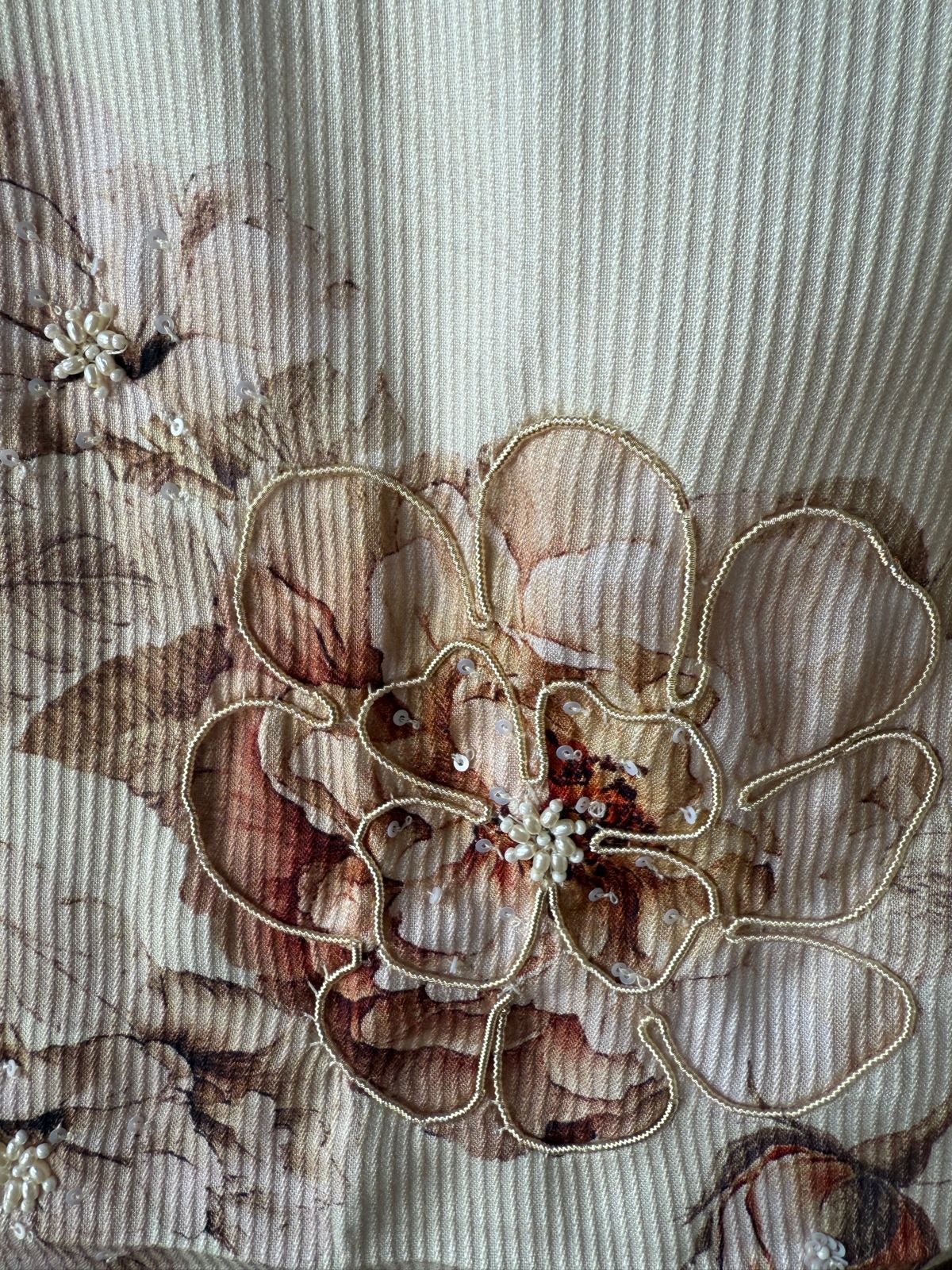 Striped pashmina Kurta