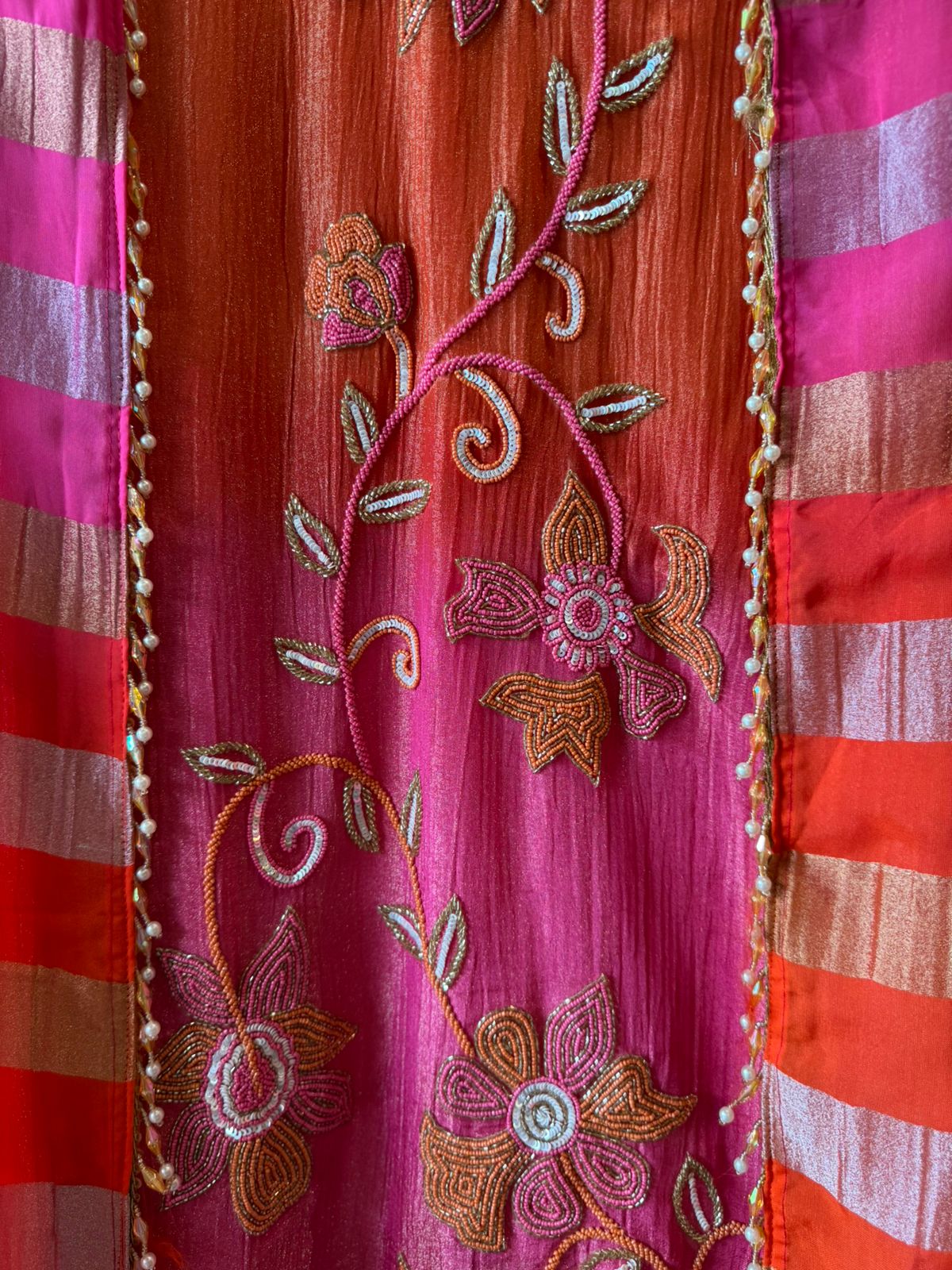 Tissue fabric Unstitched shirt