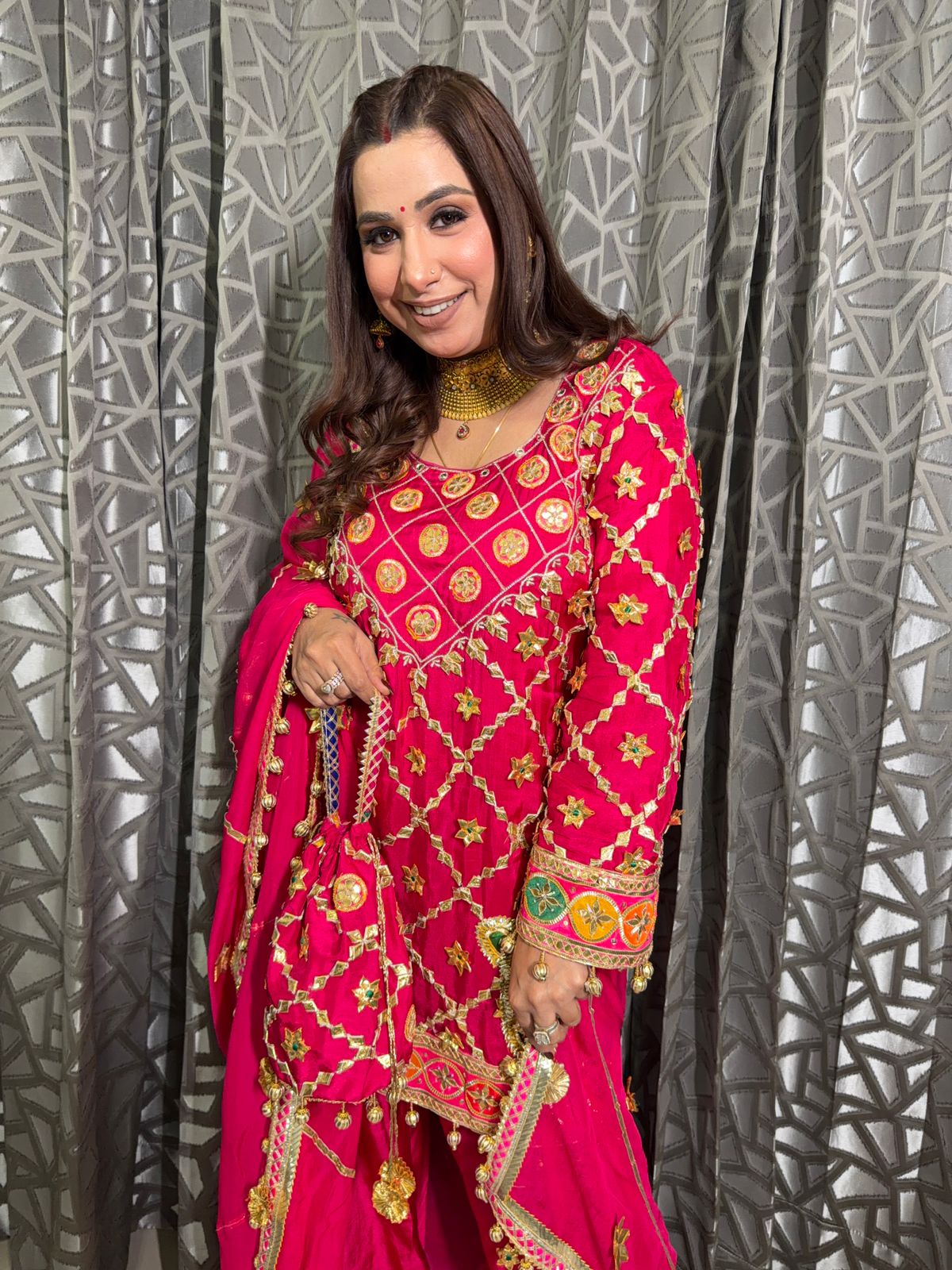 Stitched SILK traditional kurta set