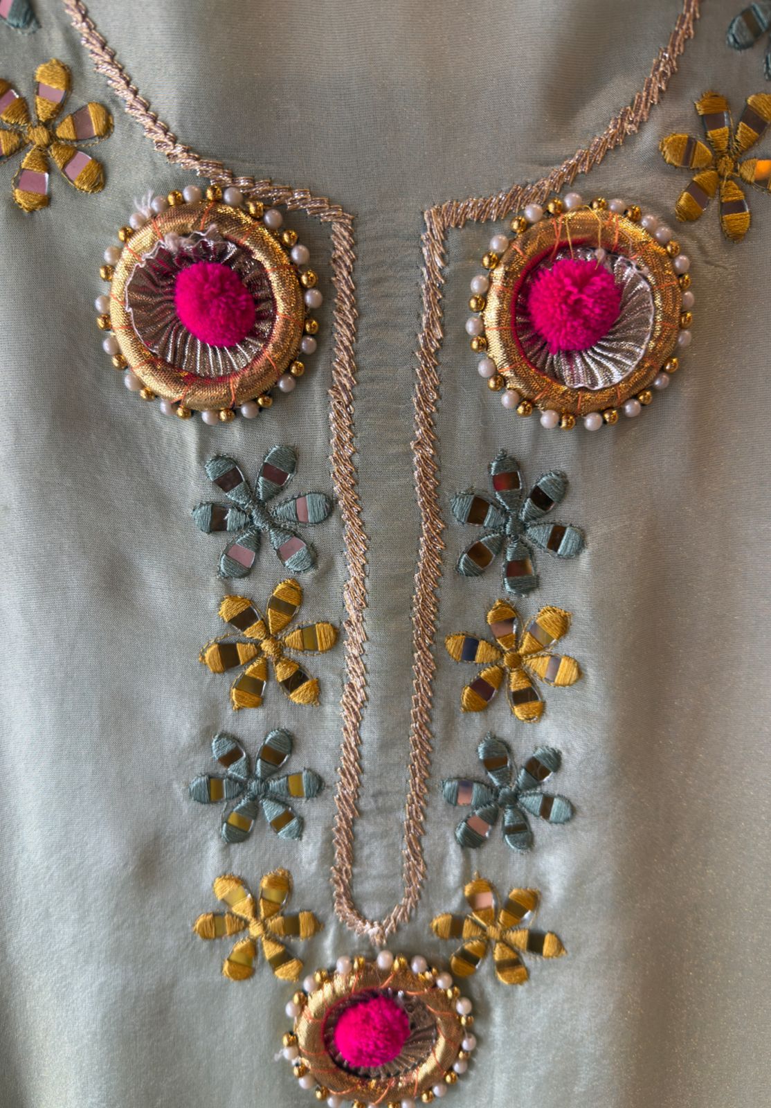 pastel Green tissue suit