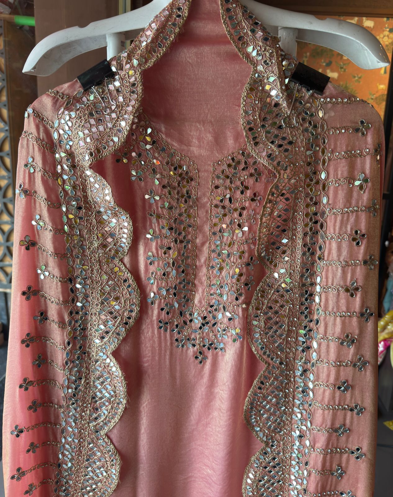 Pure glass tissue shirt