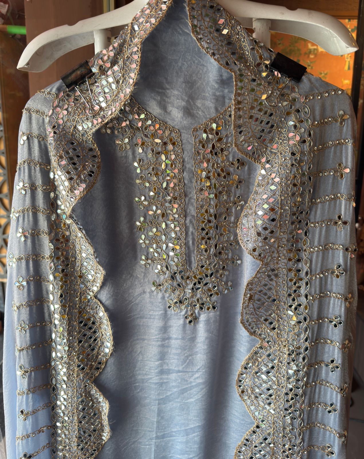 Pure glass tissue shirt