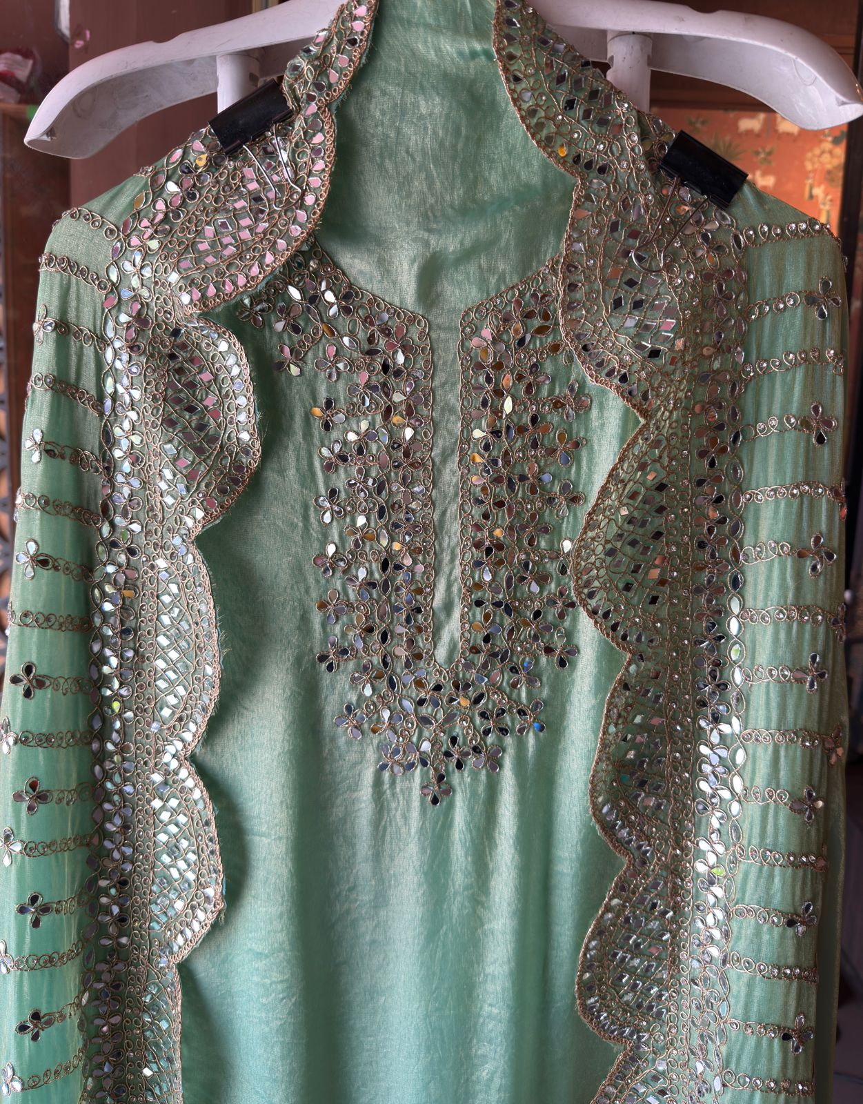 Pure glass tissue shirt