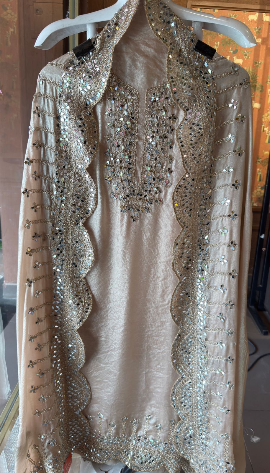 Pure glass tissue shirt