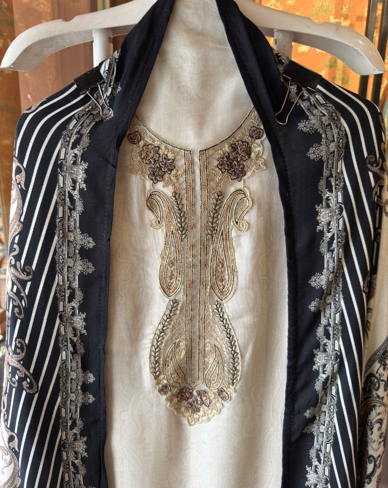 Digital printed pashmina Suits