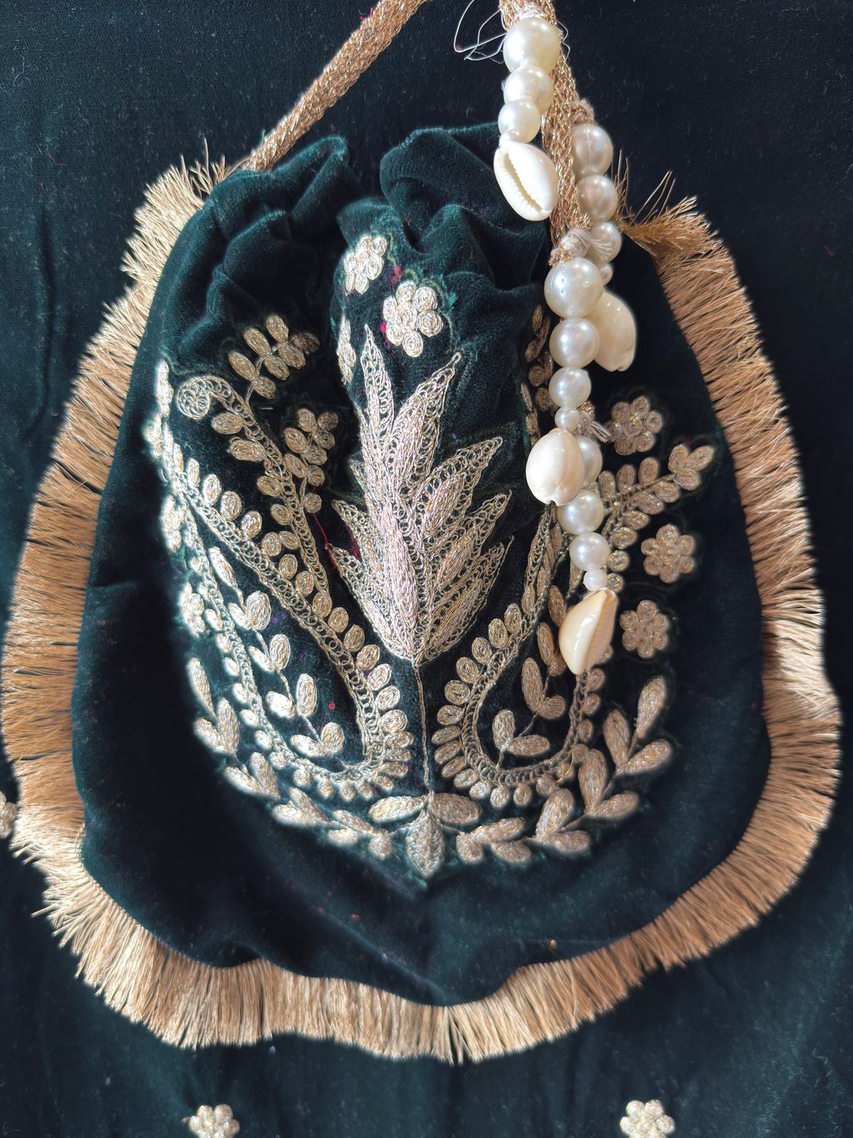 Straight Cut Velvet tunic