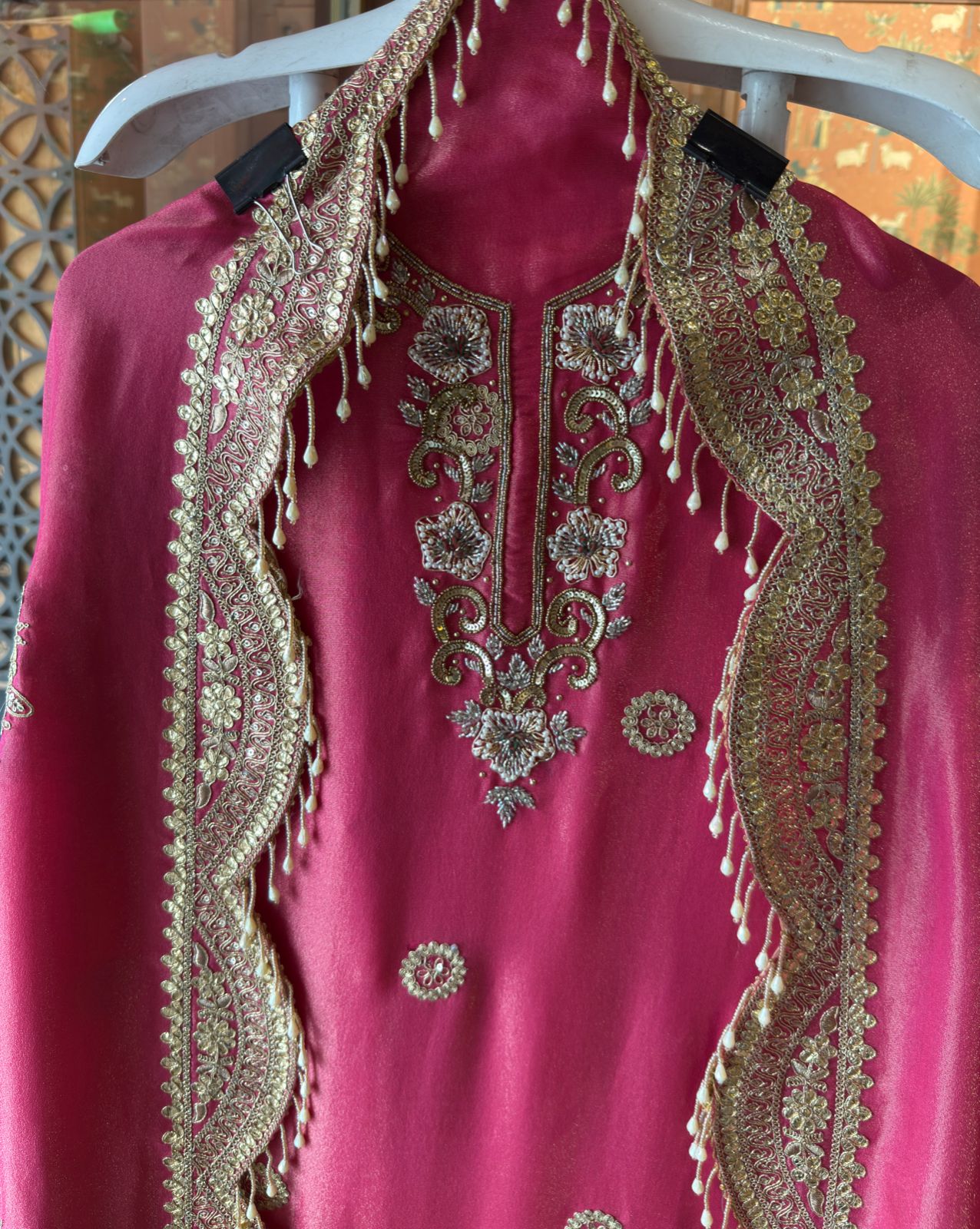 Traditional ethnic suit On Shimmer