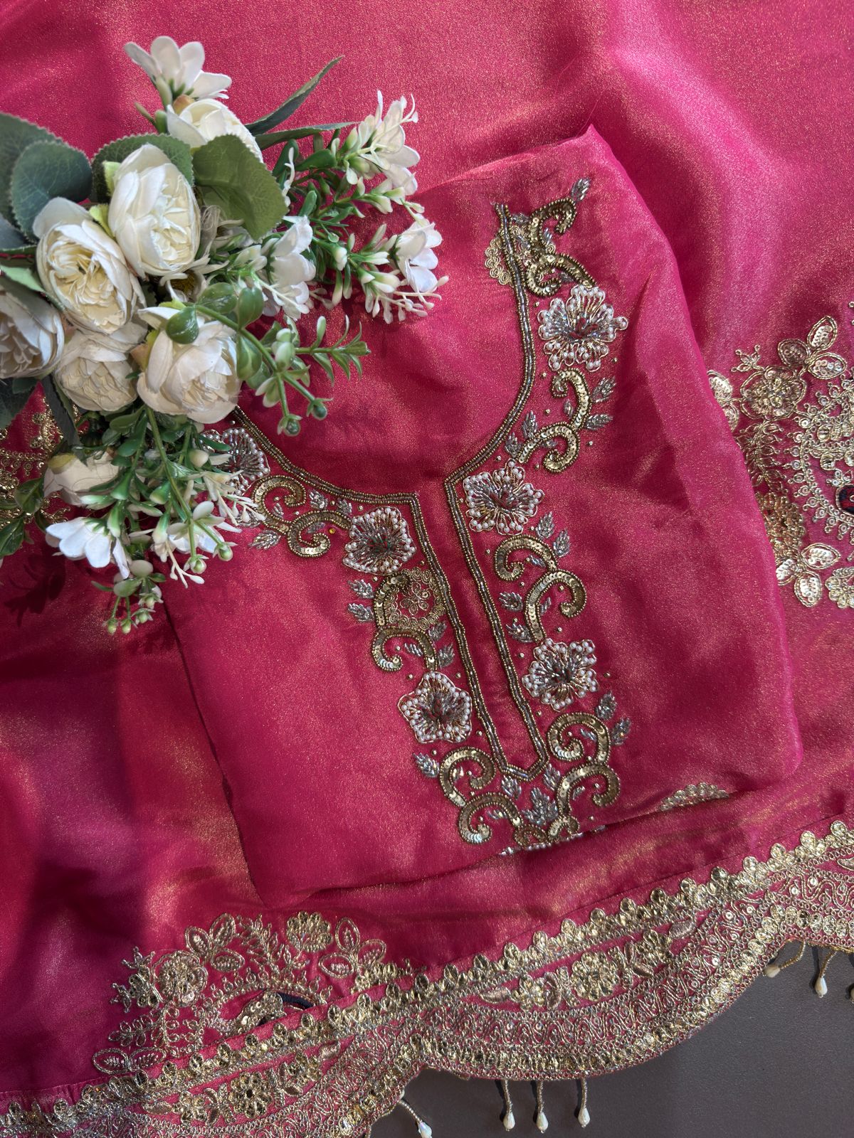 Traditional ethnic suit On Shimmer