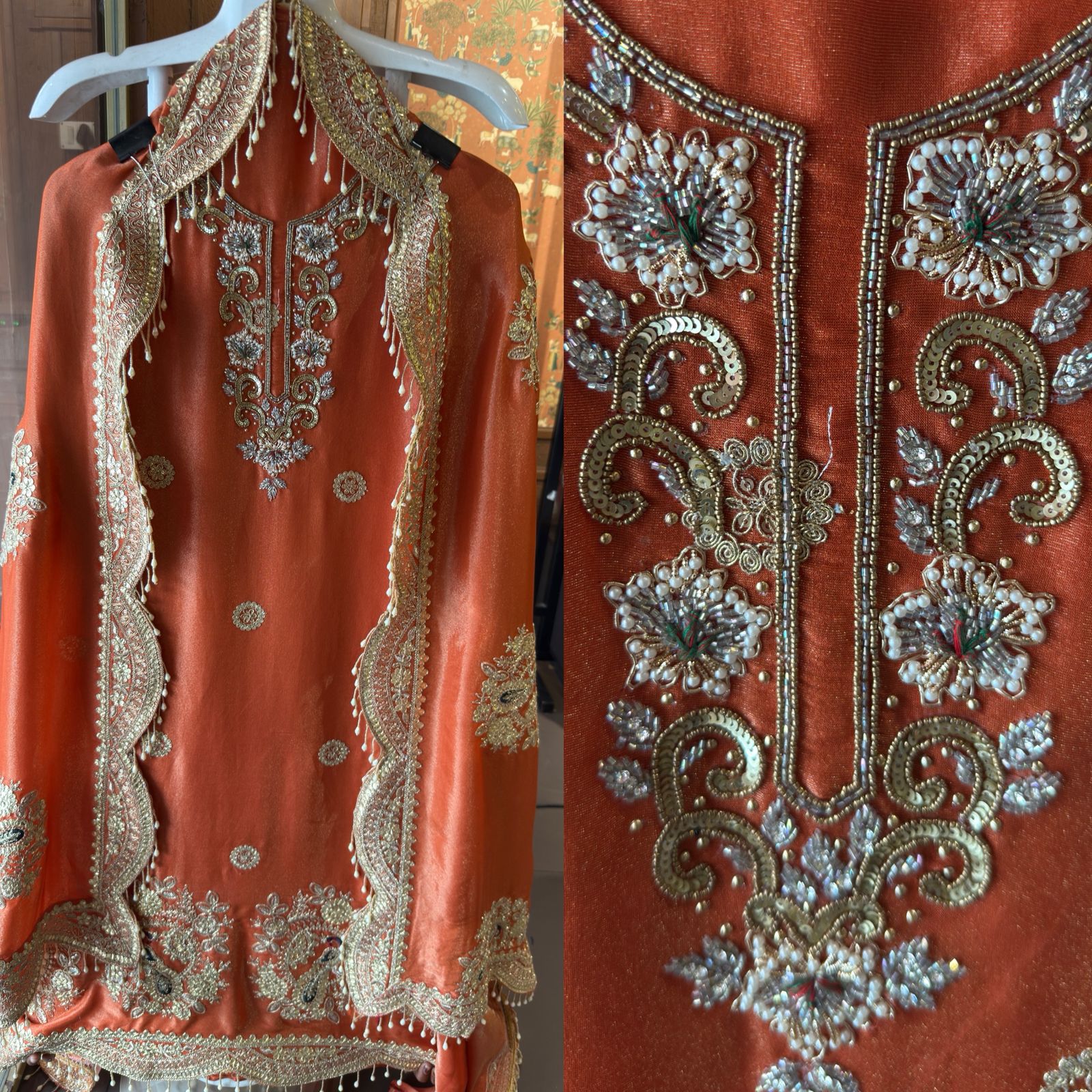 Traditional ethnic suit On Shimmer