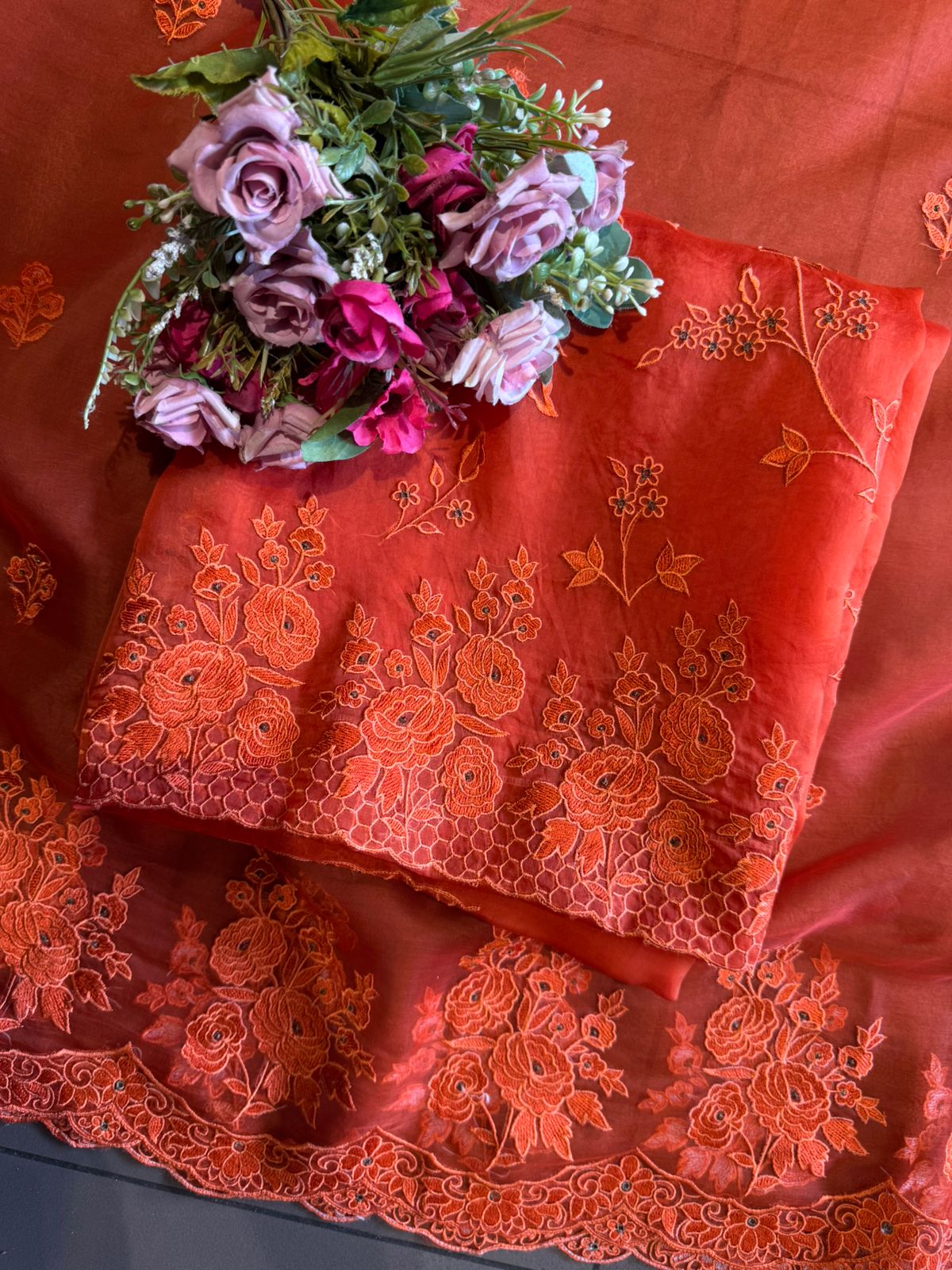 Lightweight sheer organza