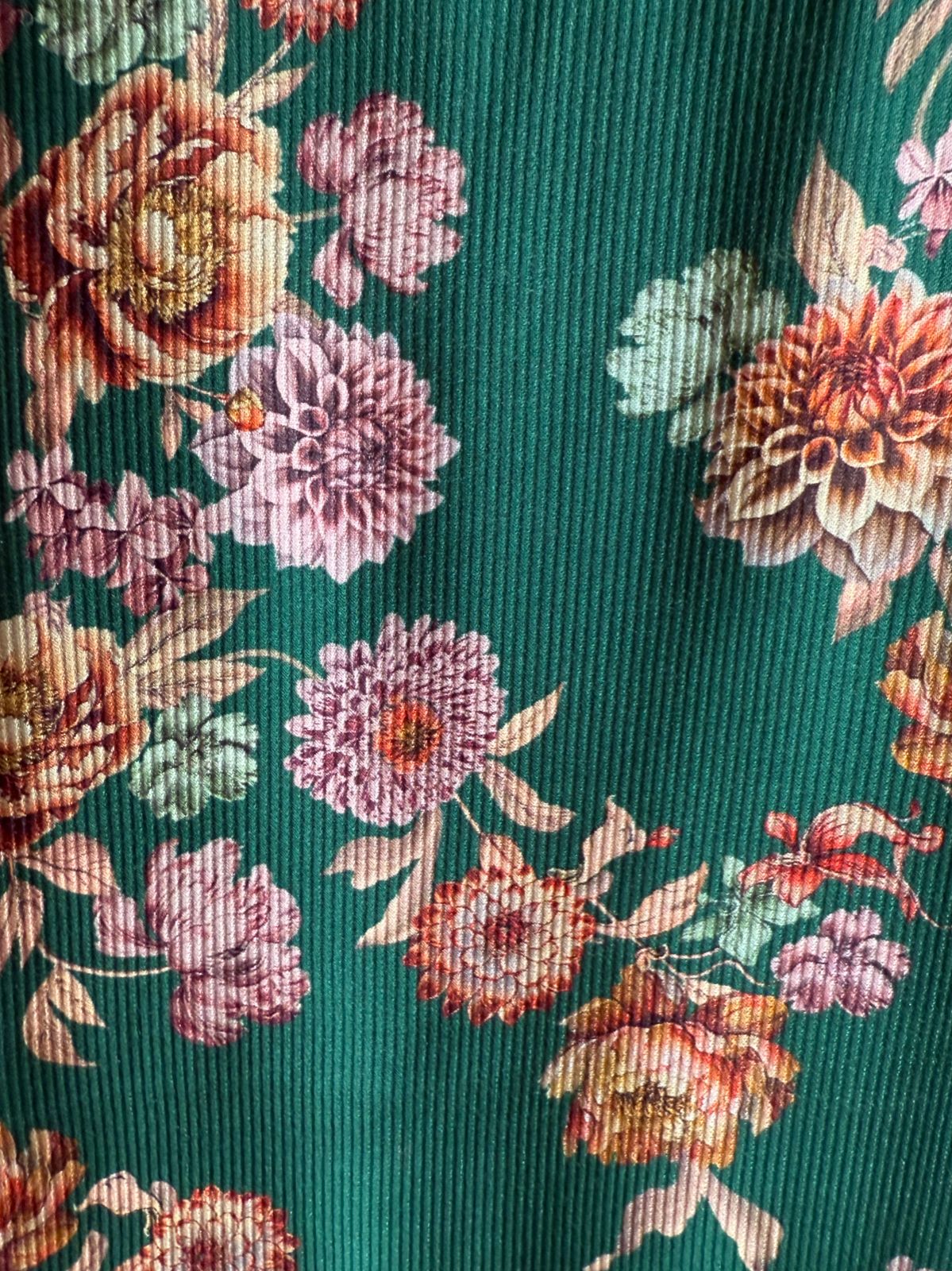 Striped pashmina Floral digital printed pashmina