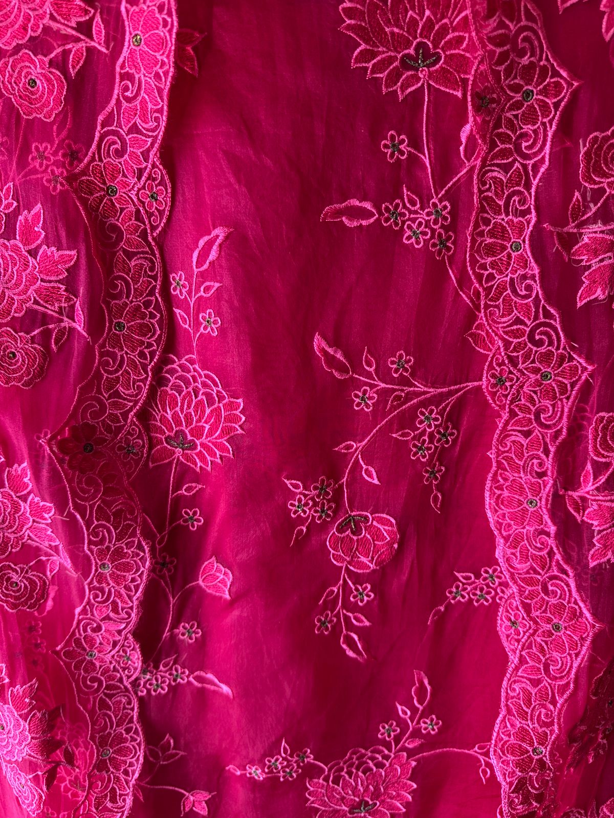 Lightweight sheer organza