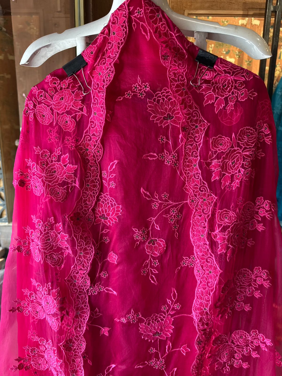 Lightweight sheer organza