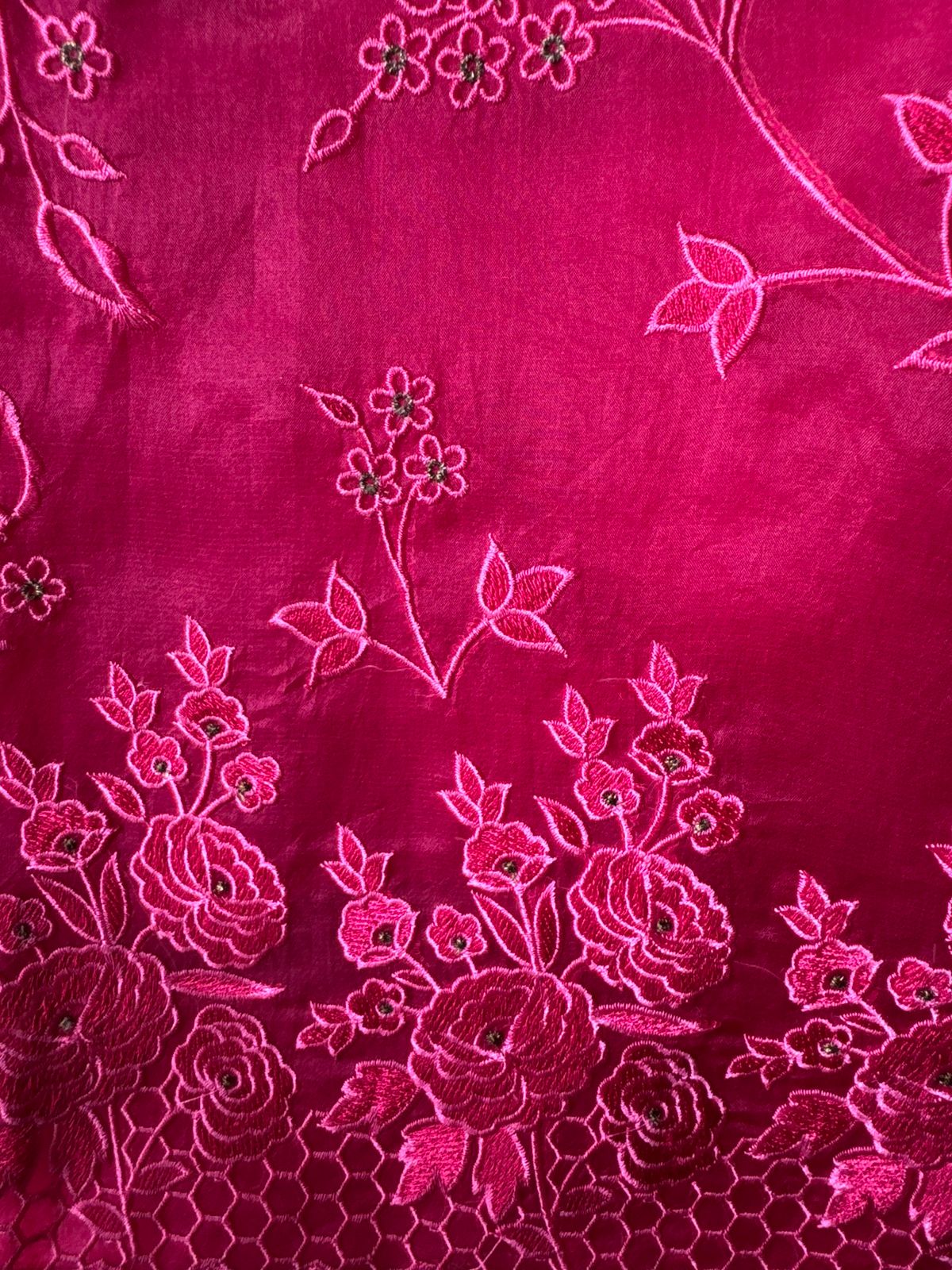 Lightweight sheer organza