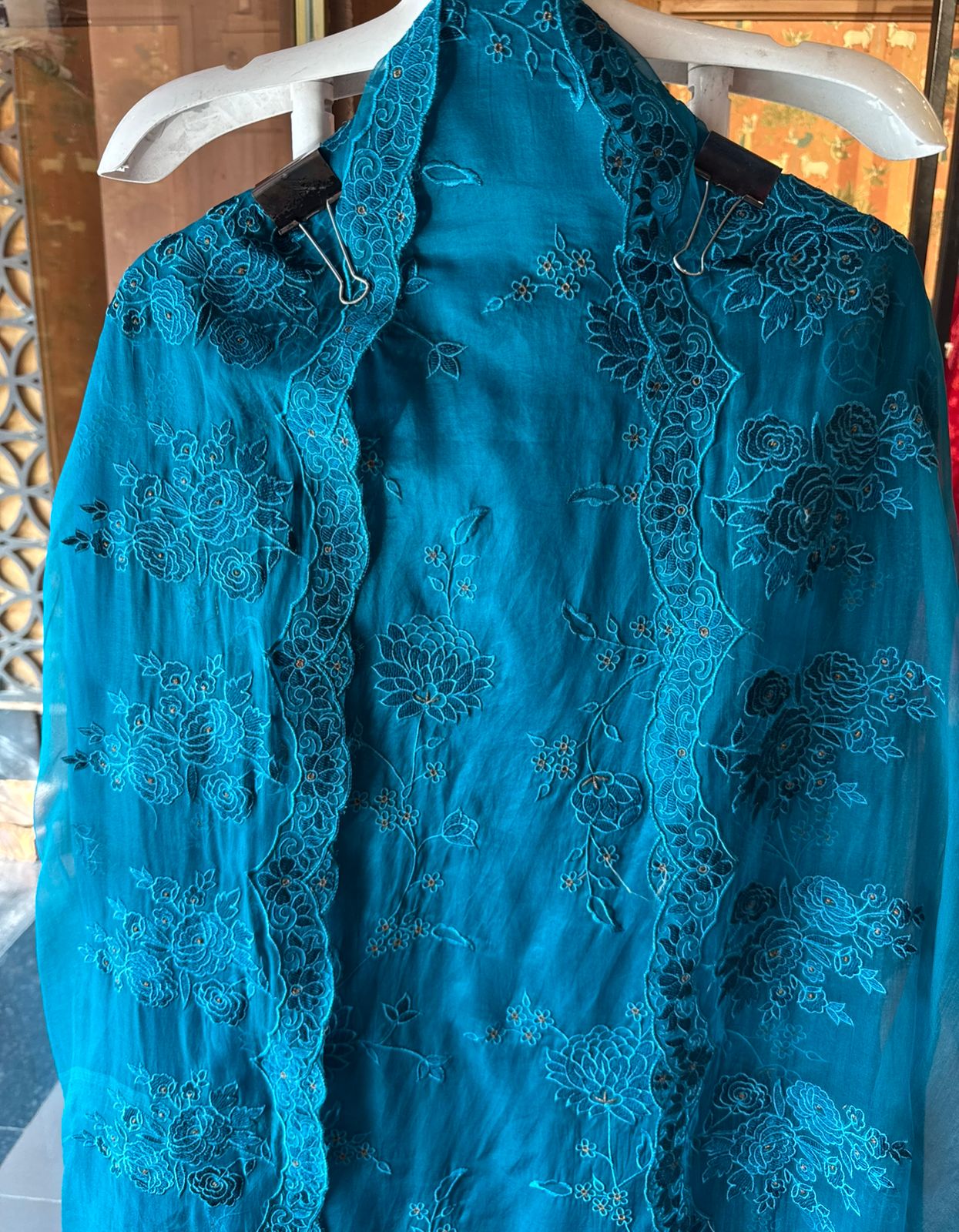 Lightweight sheer organza