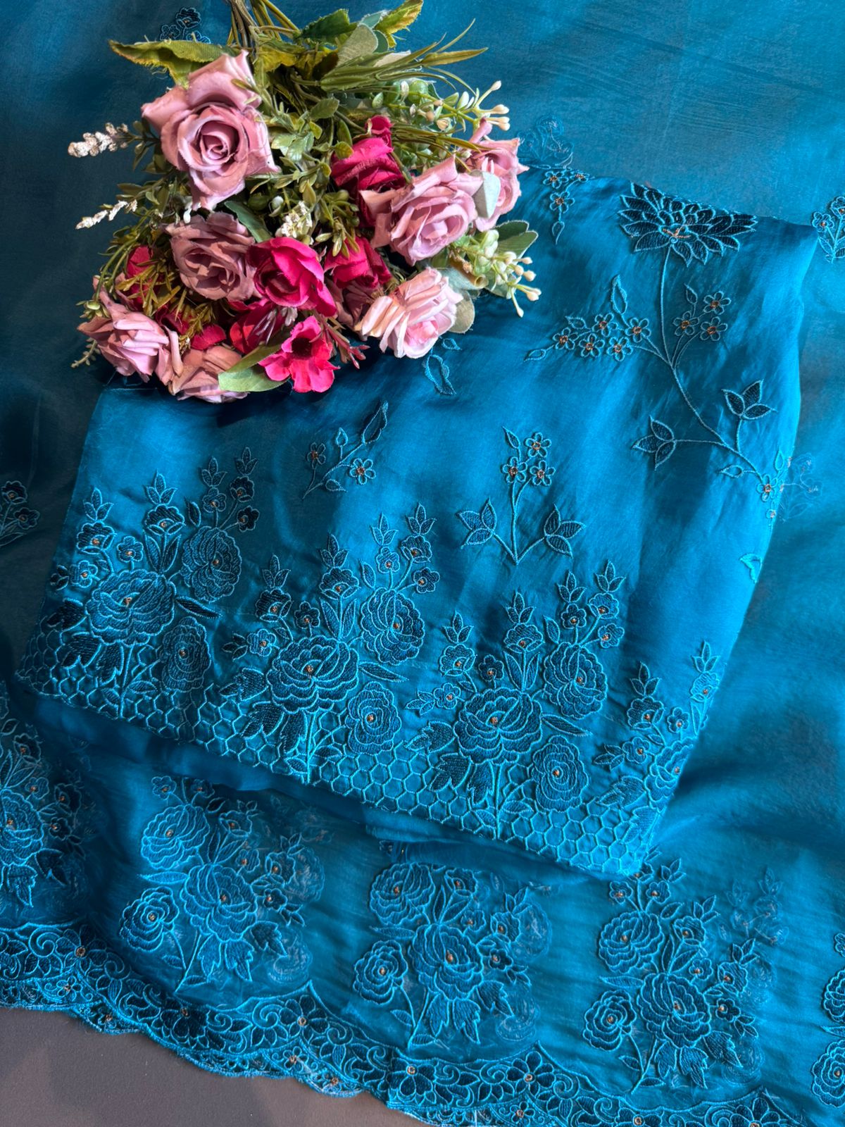 Lightweight sheer organza