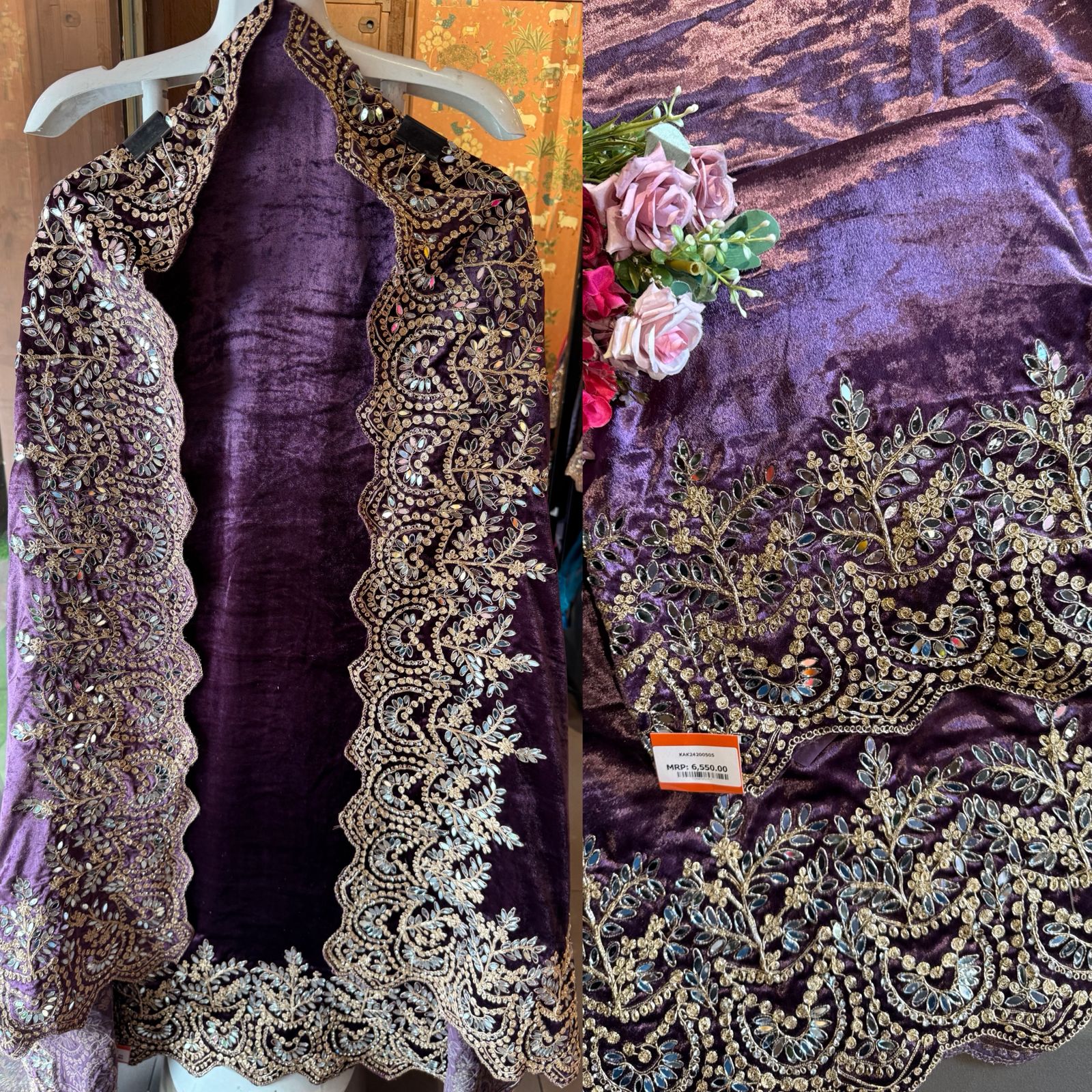 Beautiful collection of velvet Suits