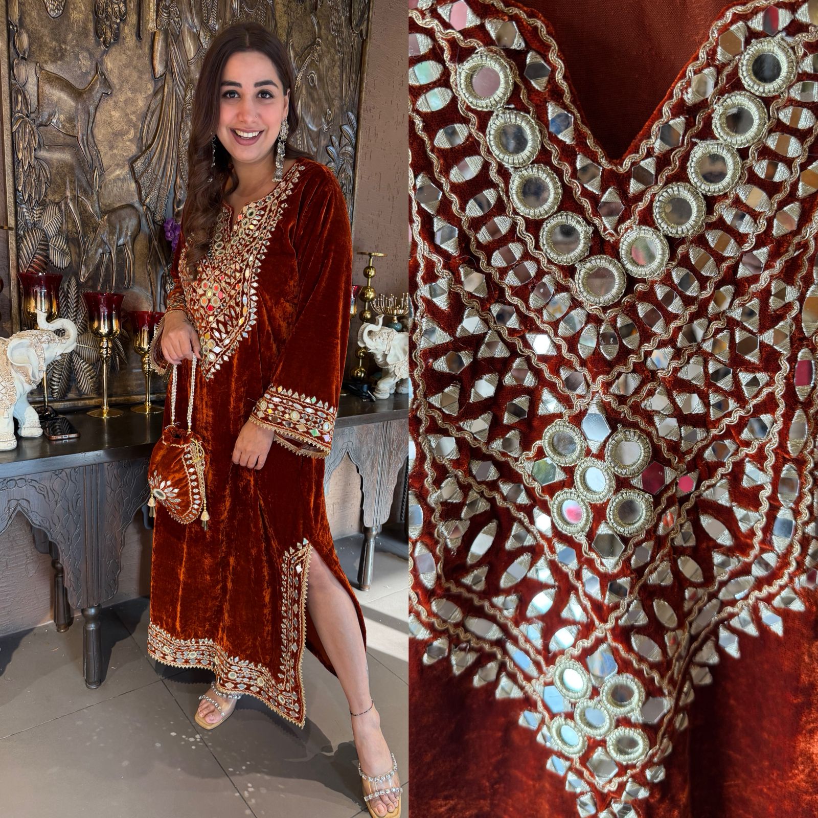 Trending Velvet Long dresses