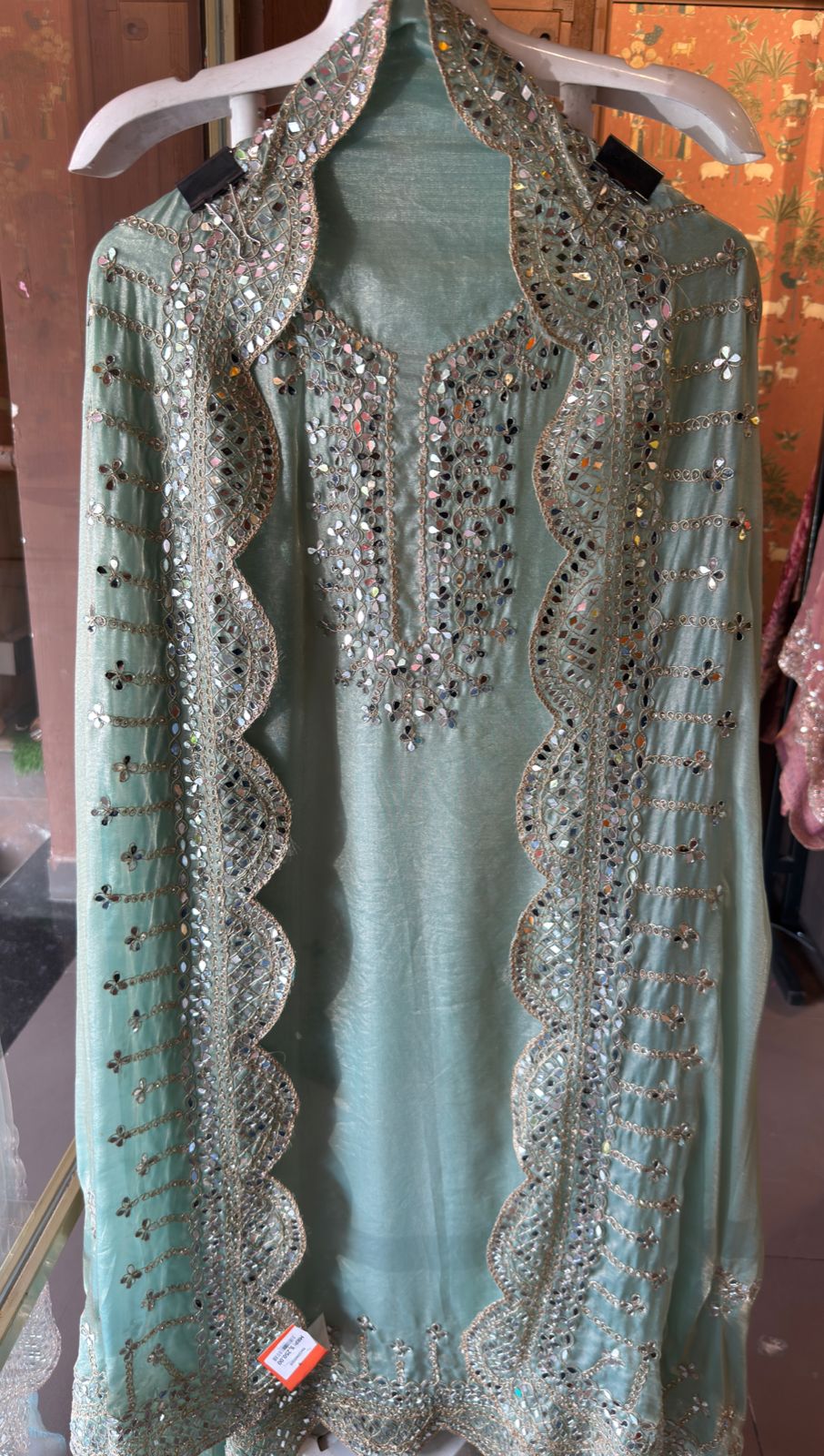 Pure glass tissue shirt