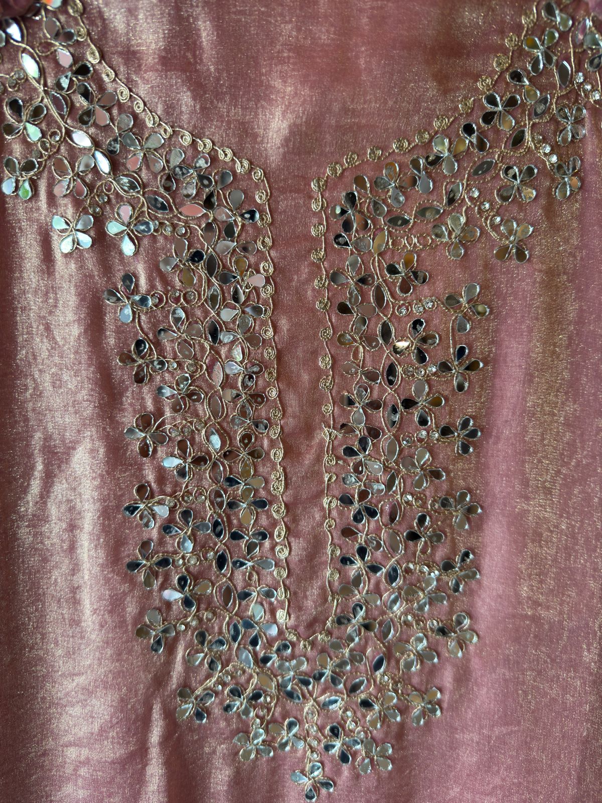 Pure glass tissue shirt