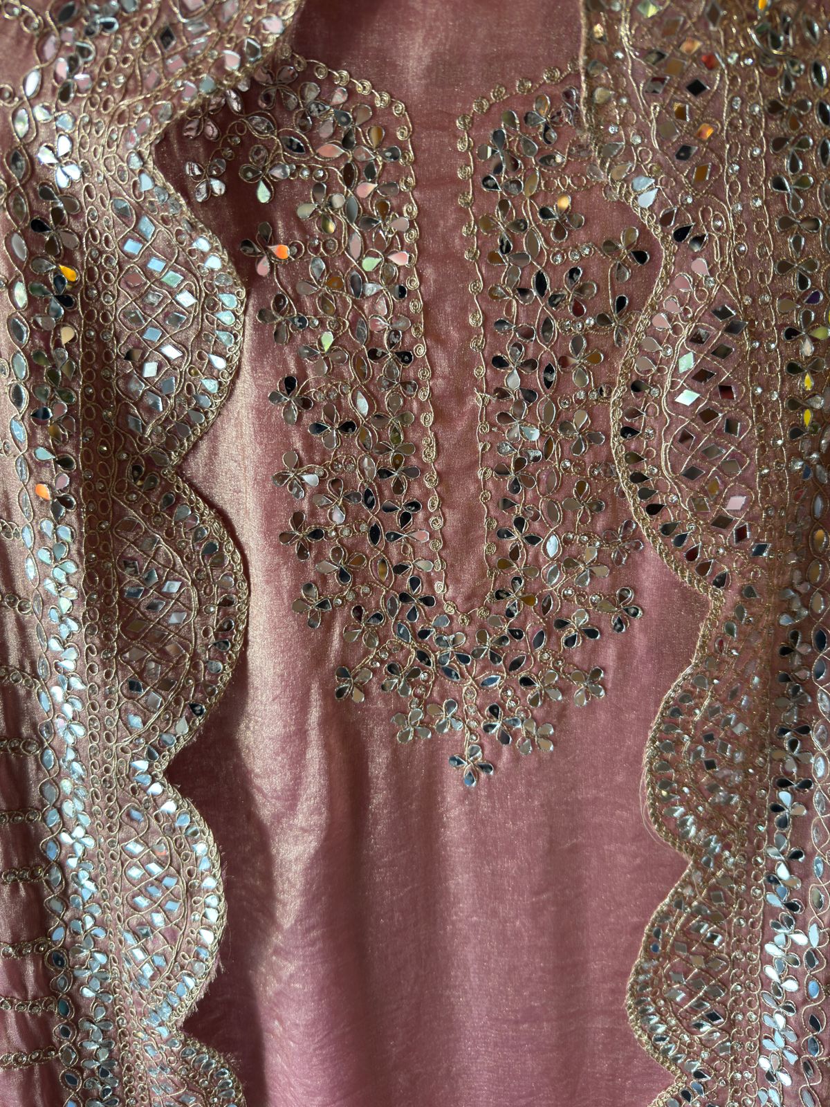 Pure glass tissue shirt