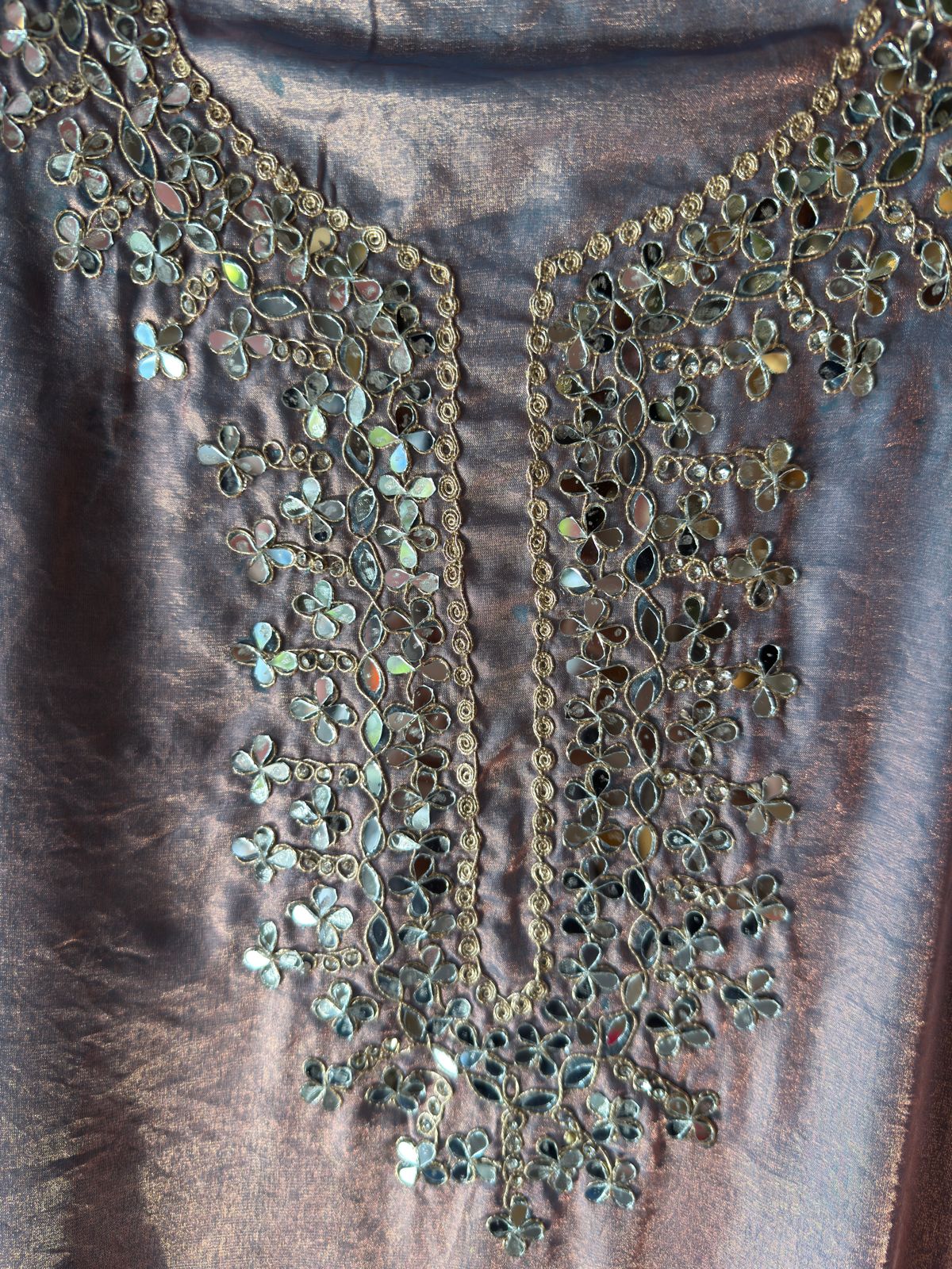 Pure glass tissue shirt