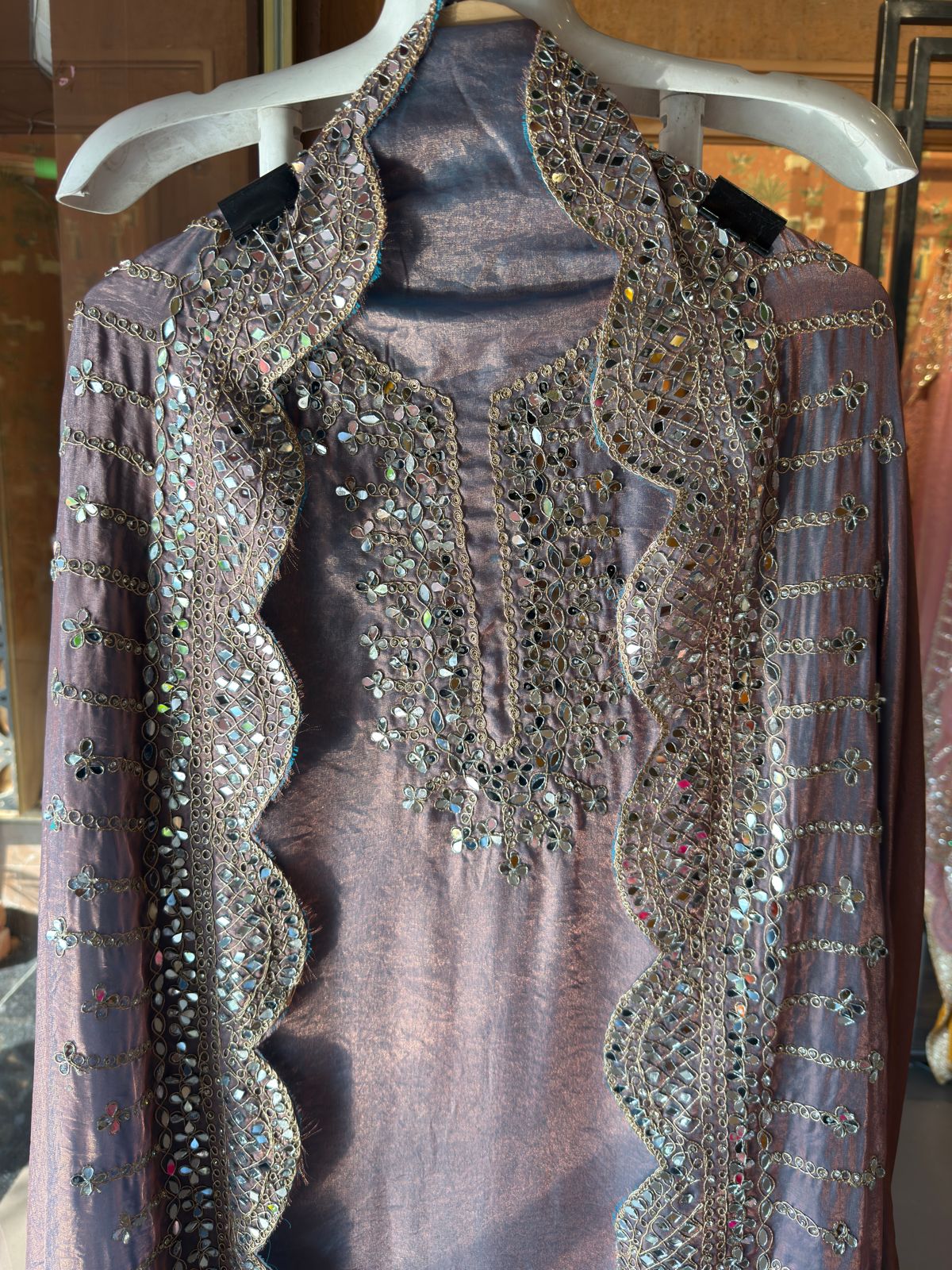 Pure glass tissue shirt