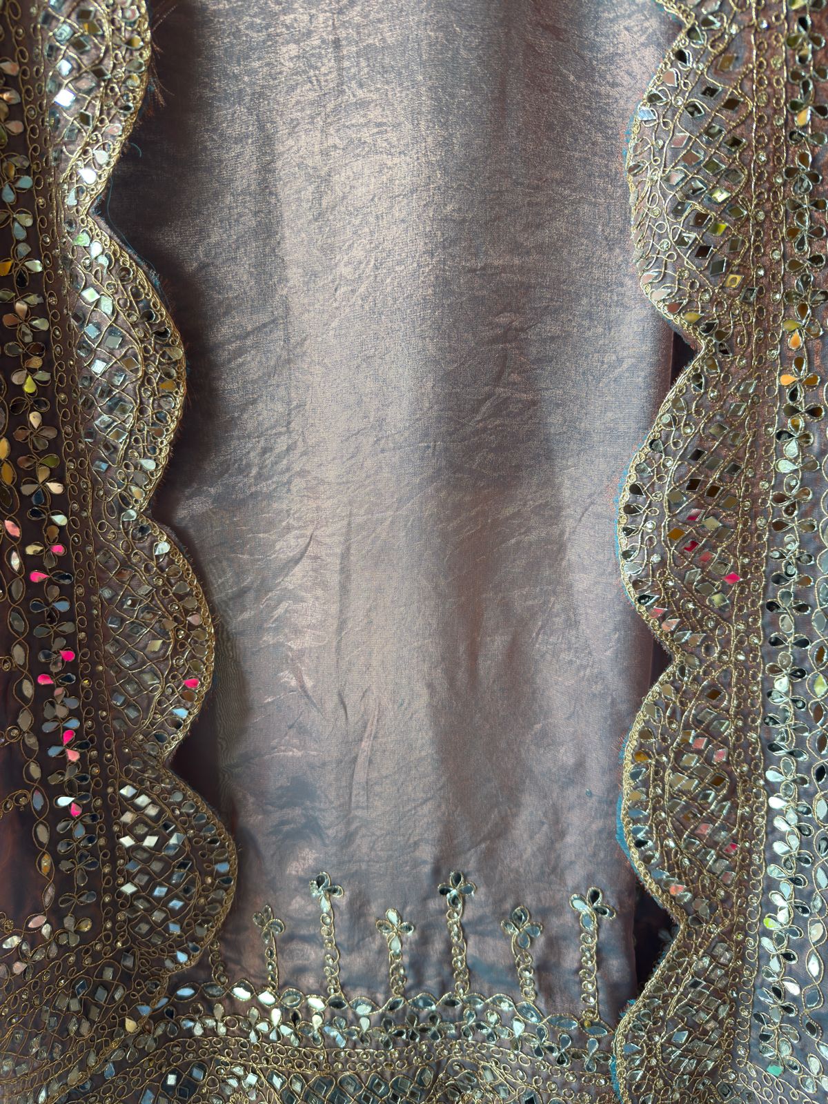 Pure glass tissue shirt