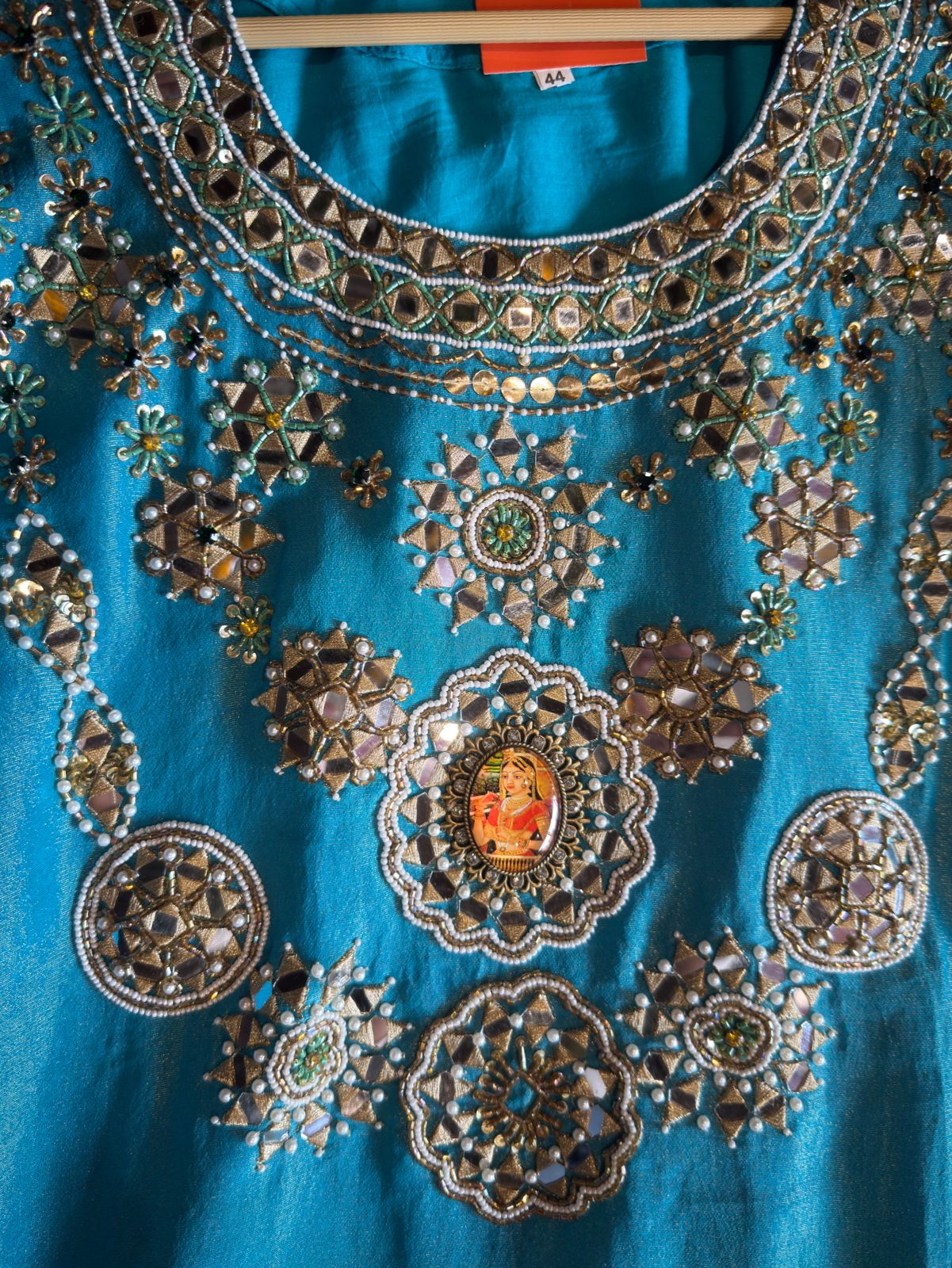 Partywear Coord Set with brocade pants