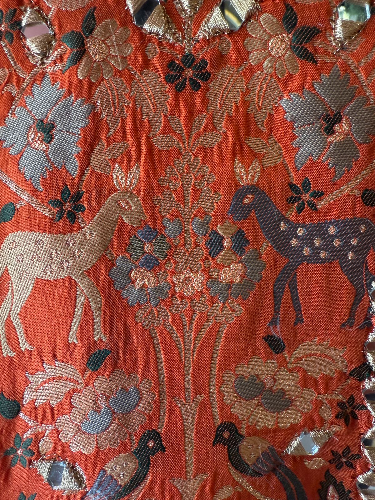 Traditional handwoven silk outfit