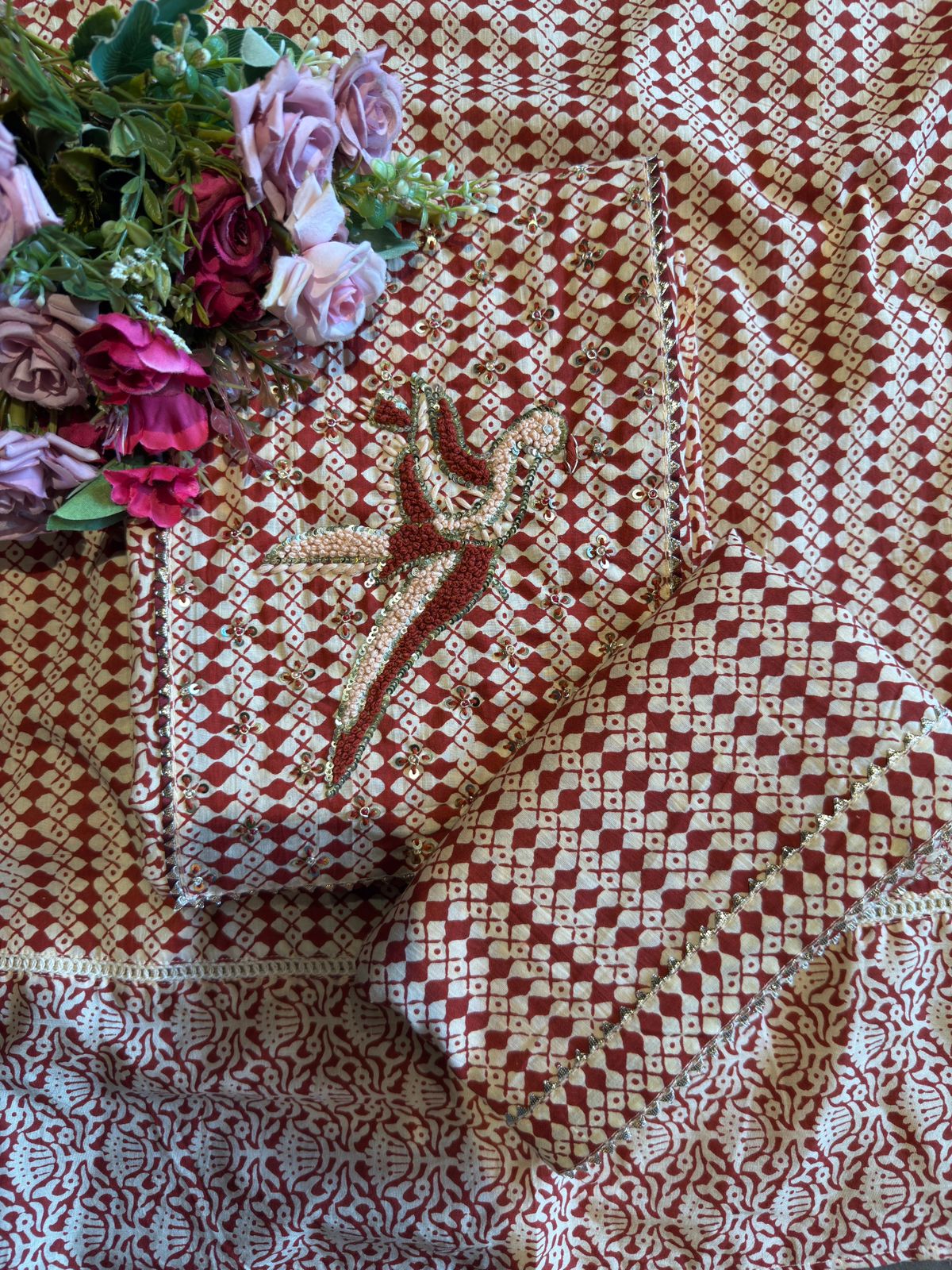 Printed Mul cotton Suit