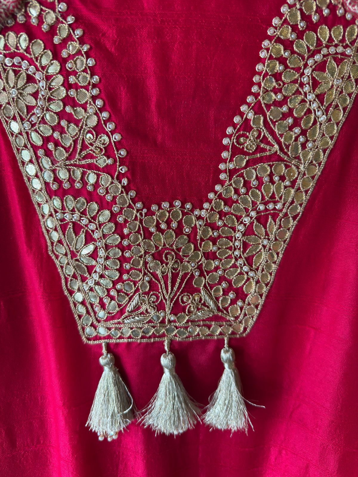 Beautiful ethnic unstitched suit