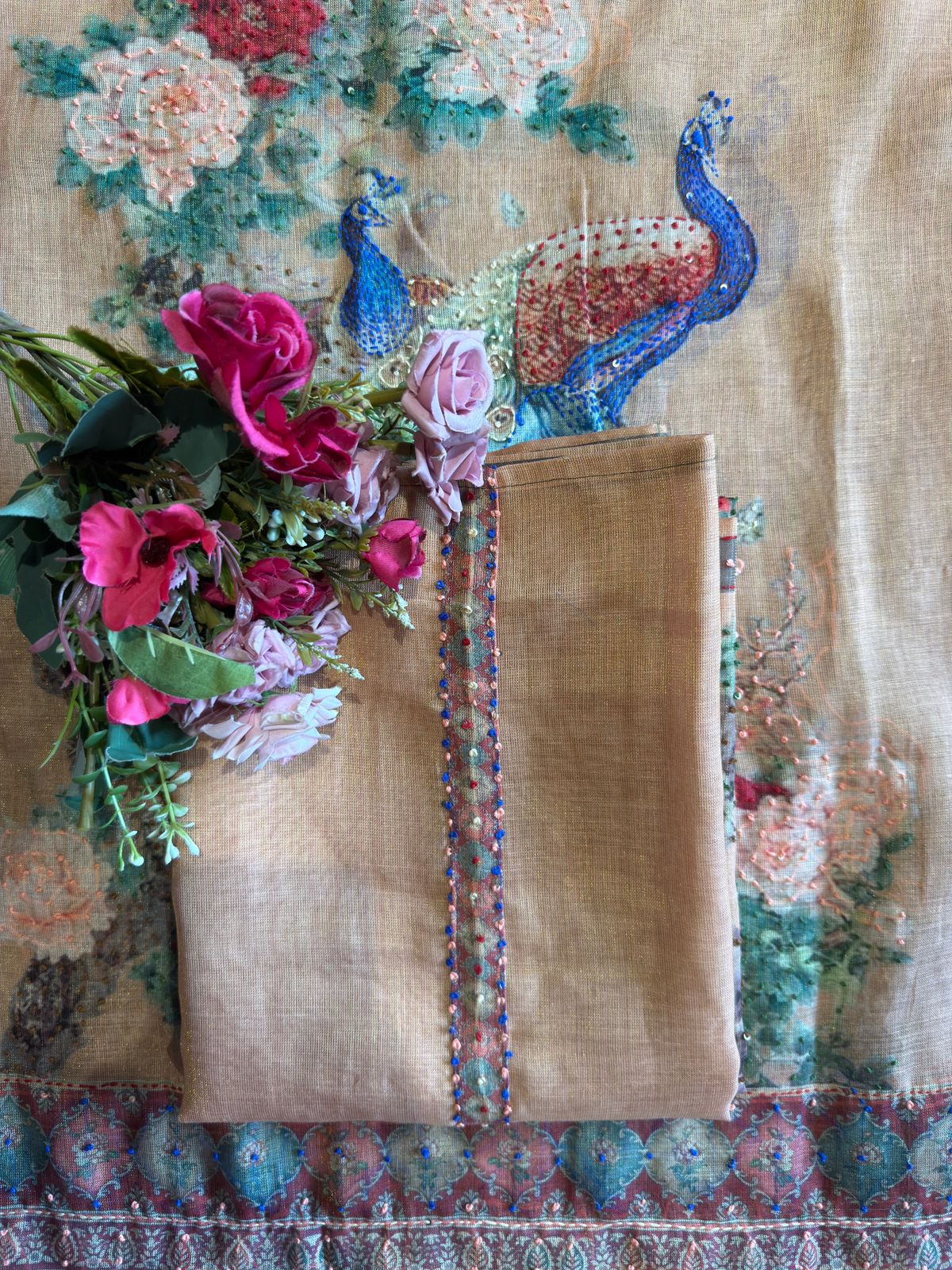 SEMI FORMALS UNSTITCHED SUITS