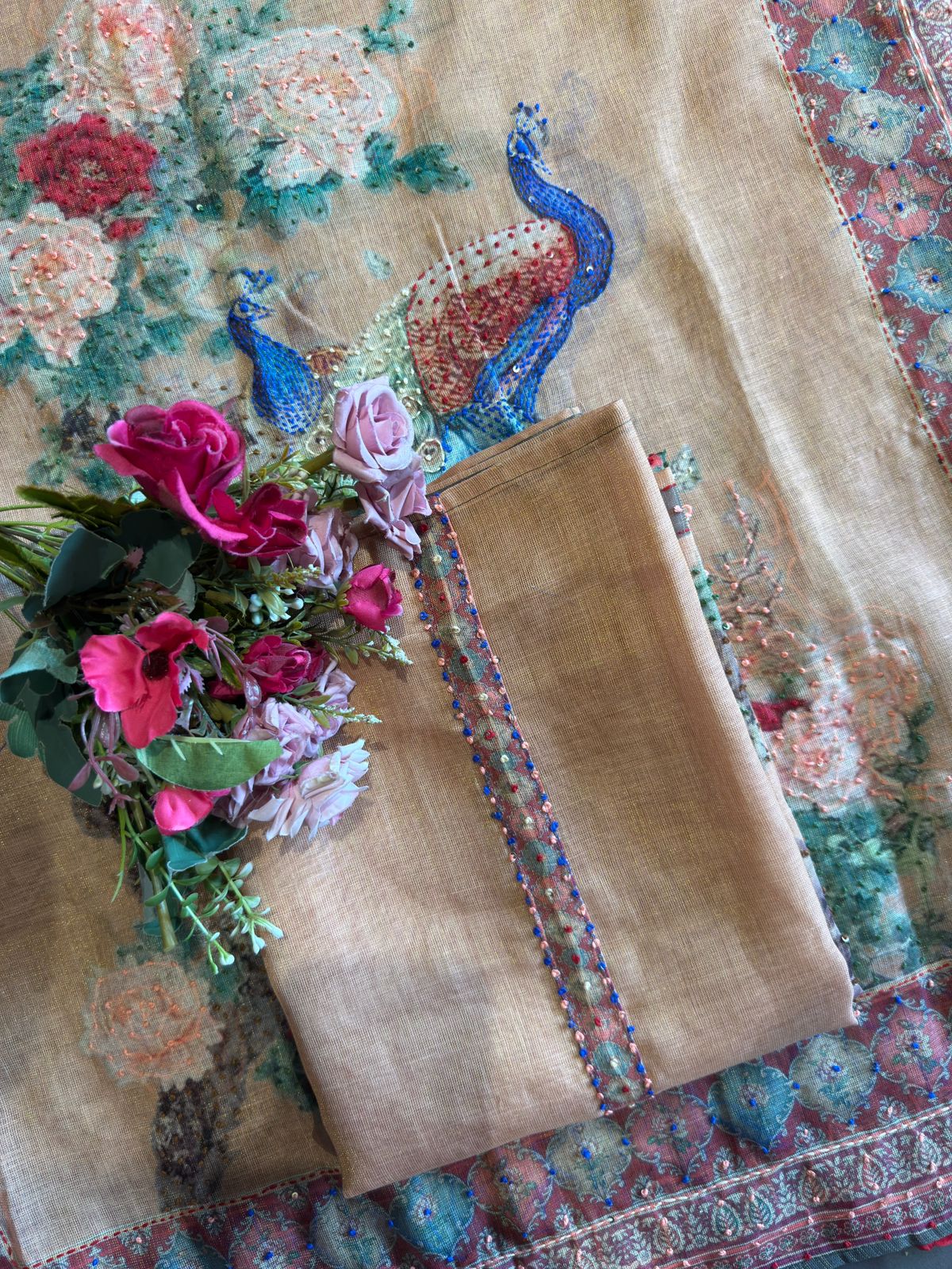 SEMI FORMALS UNSTITCHED SUITS