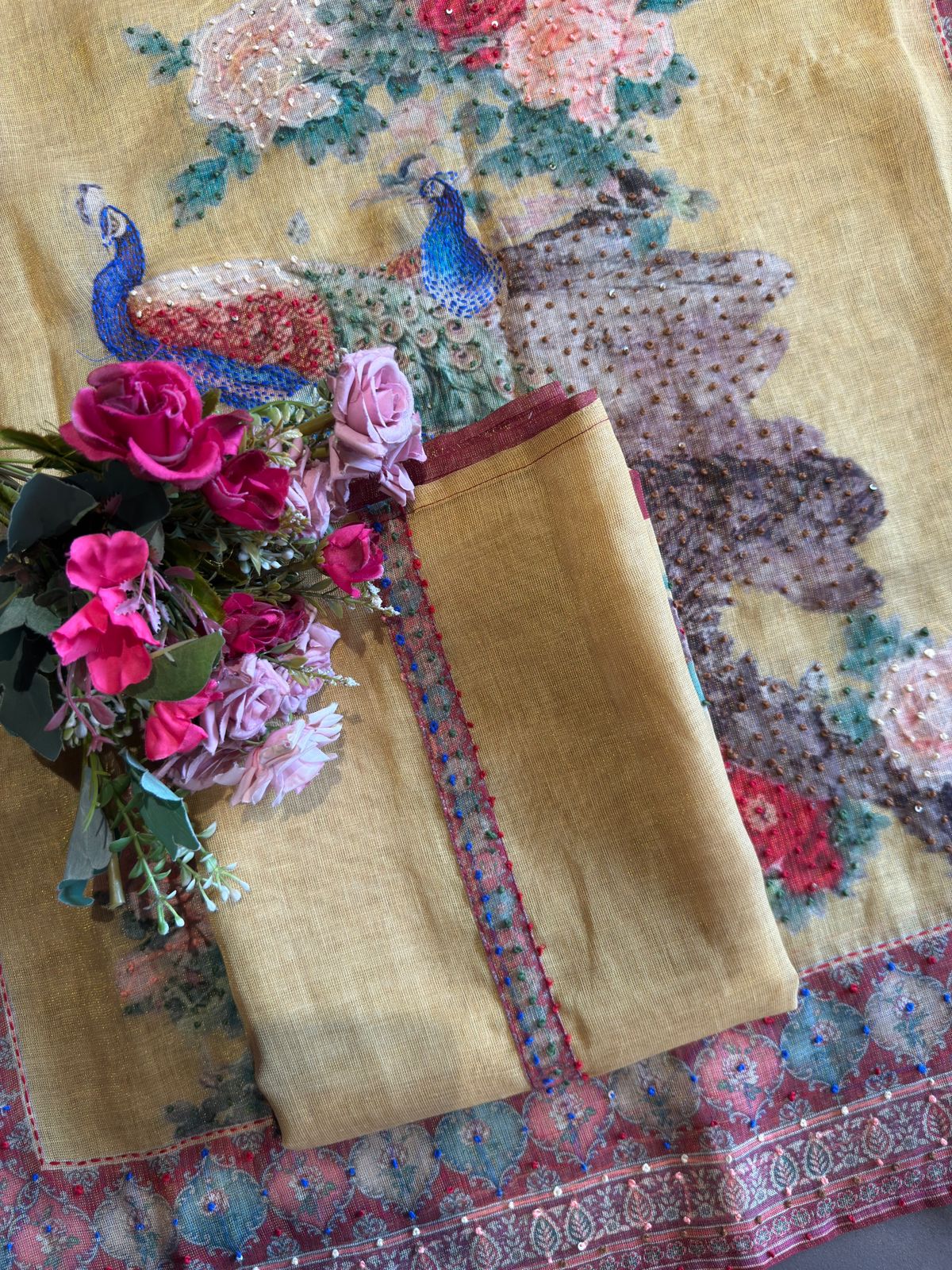 SEMI FORMALS UNSTITCHED SUITS