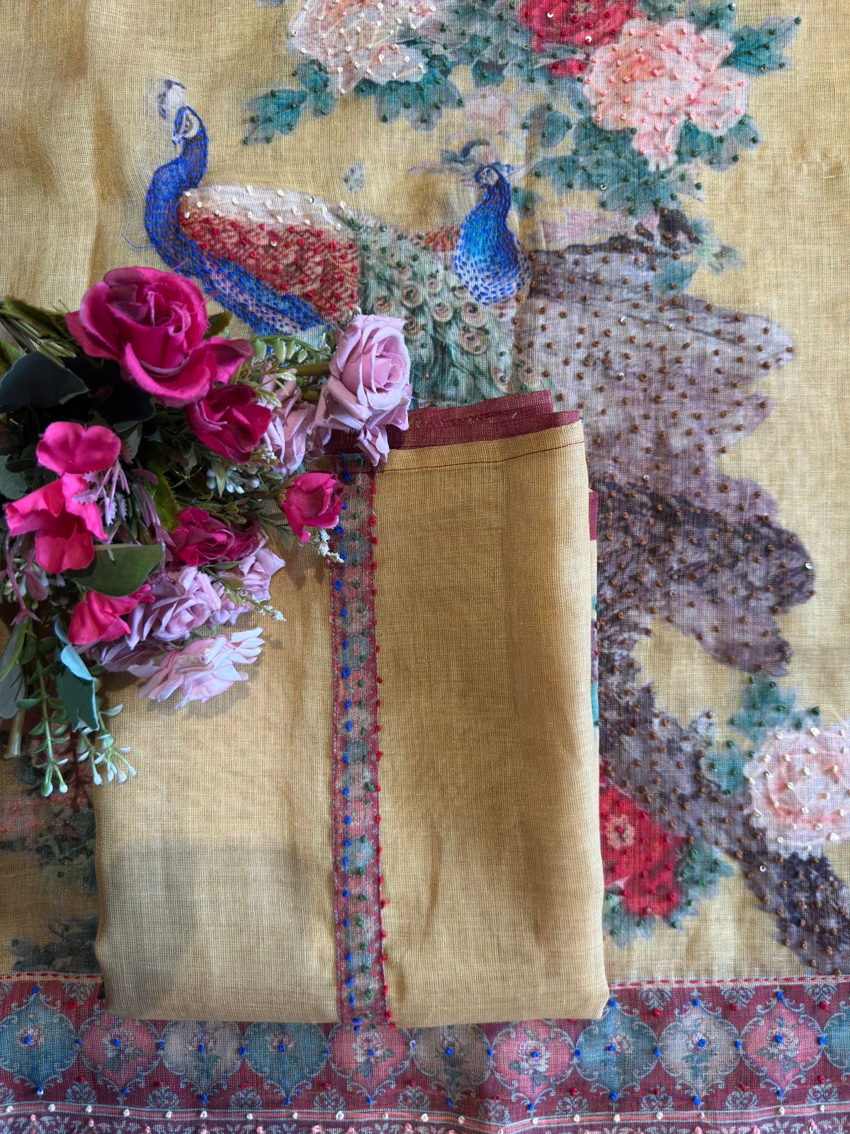 SEMI FORMALS UNSTITCHED SUITS