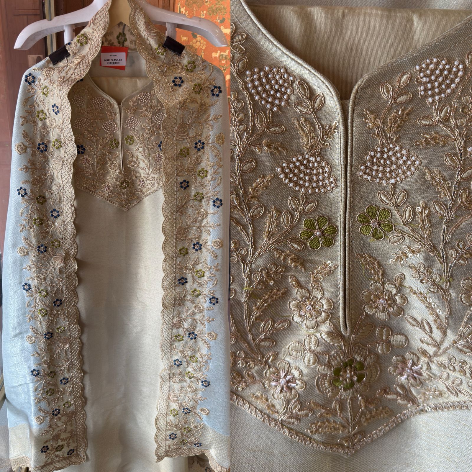 Giraffe tissue with a soft sheen