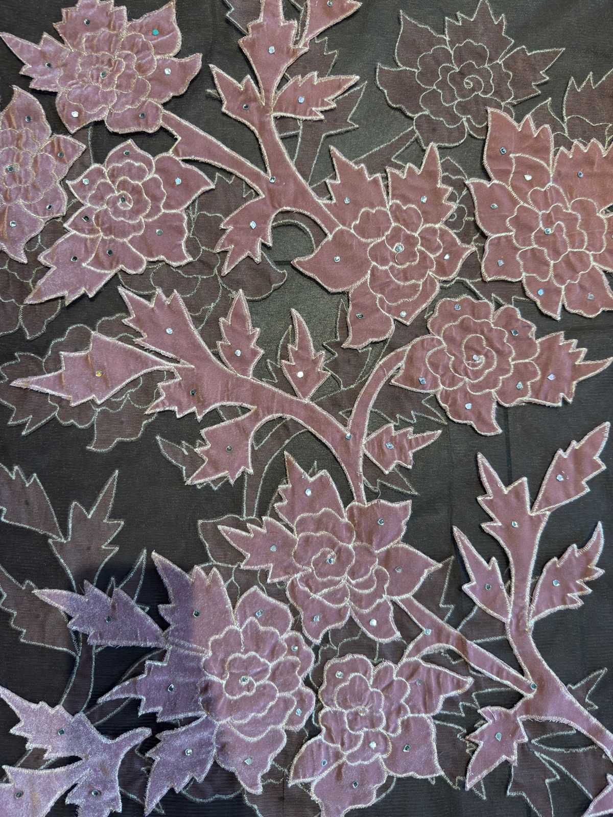 Pure micro velvet unstitched kurta