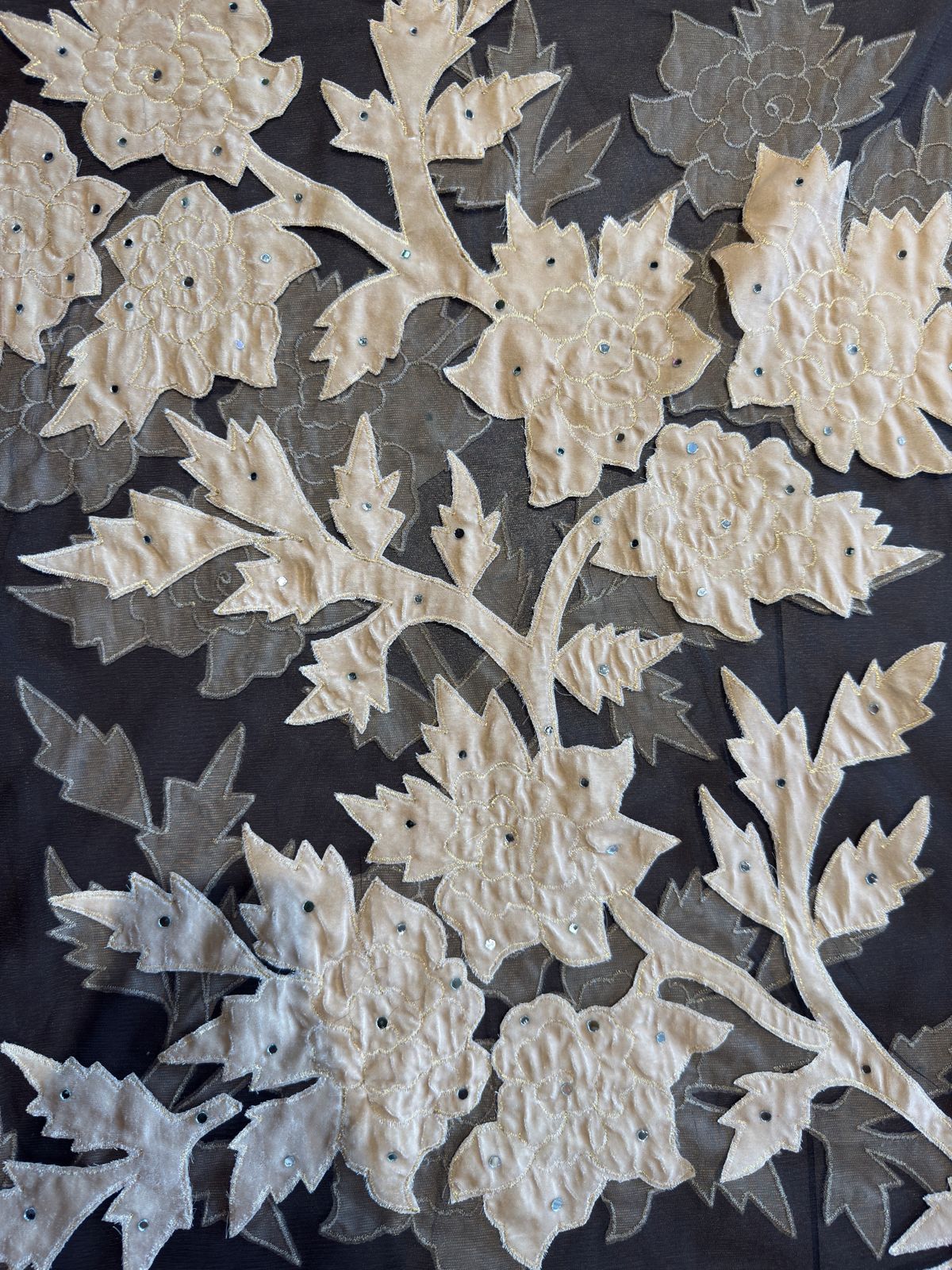 Pure micro velvet unstitched kurta