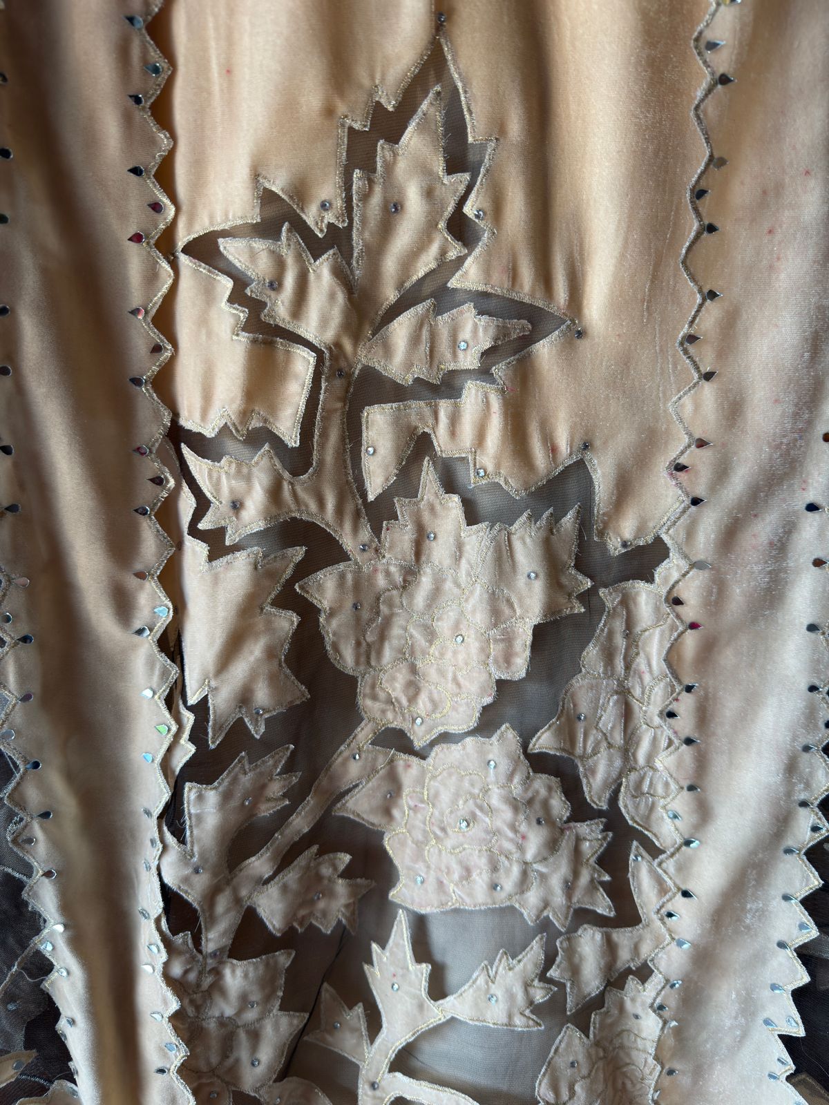 Pure micro velvet unstitched kurta