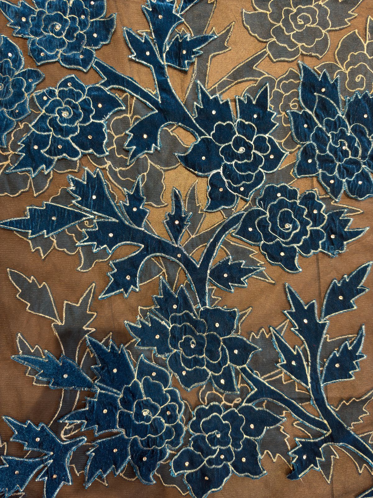 Pure micro velvet unstitched kurta