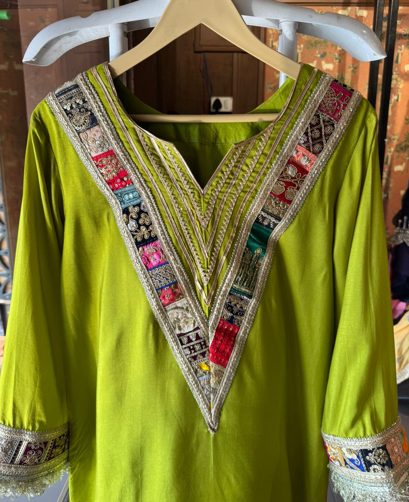 Straight Cut Silk tunic