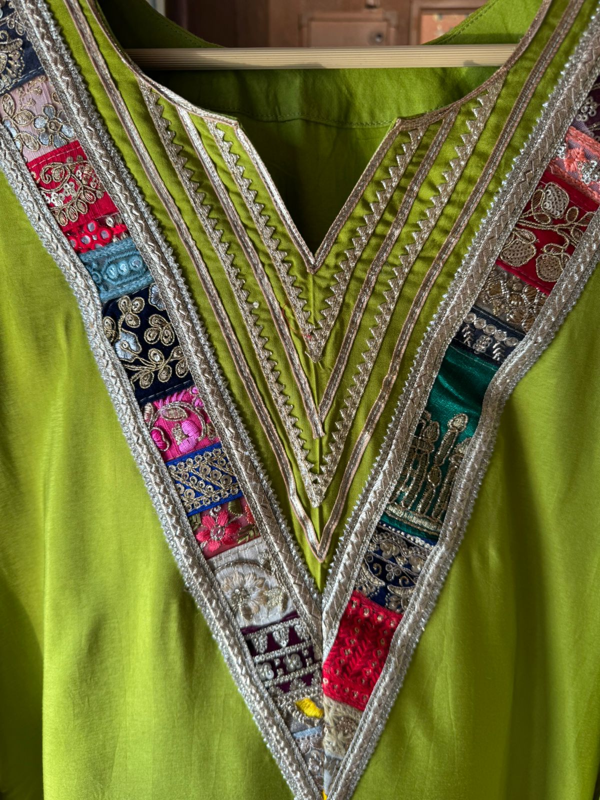 Straight Cut Silk tunic